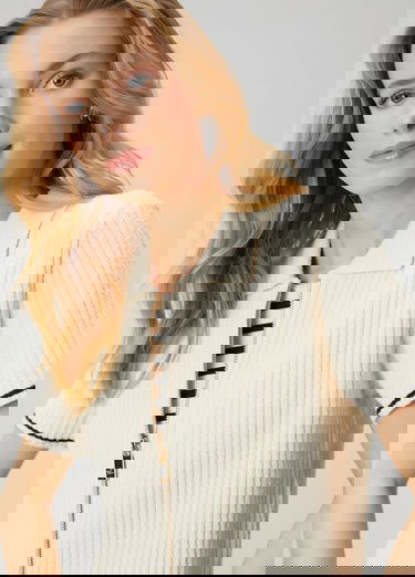  Beymen Club Kadin Ekru Crop Polo Hırka