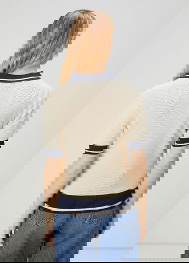  Beymen Club Kadin Bej Polo Yaka Kazak