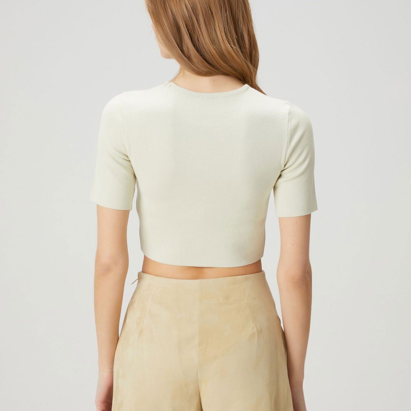Beymen Club Kadin Su Yeşili Crop Kazak