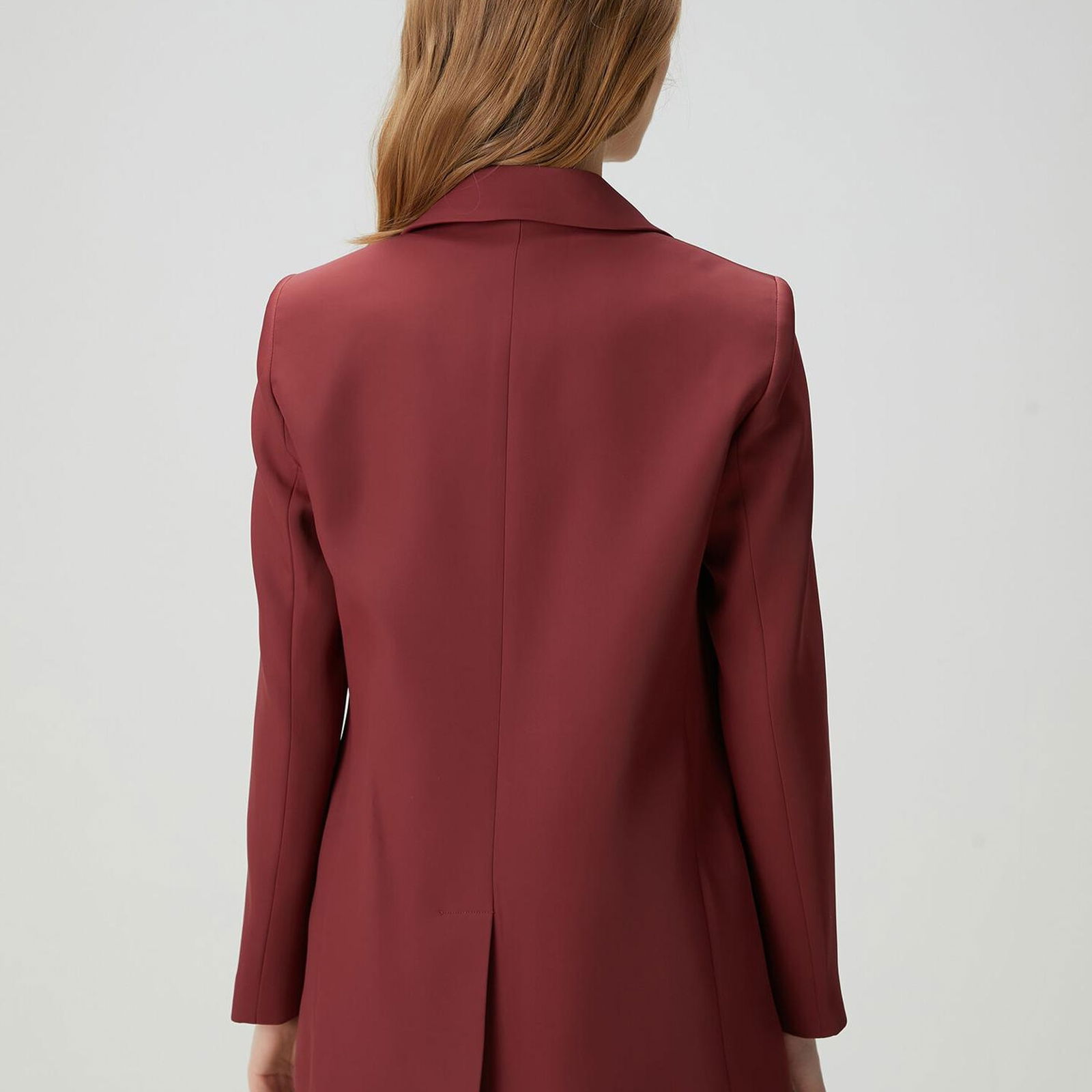 Beymen Club Kadin Bordo Kruvaze Blazer