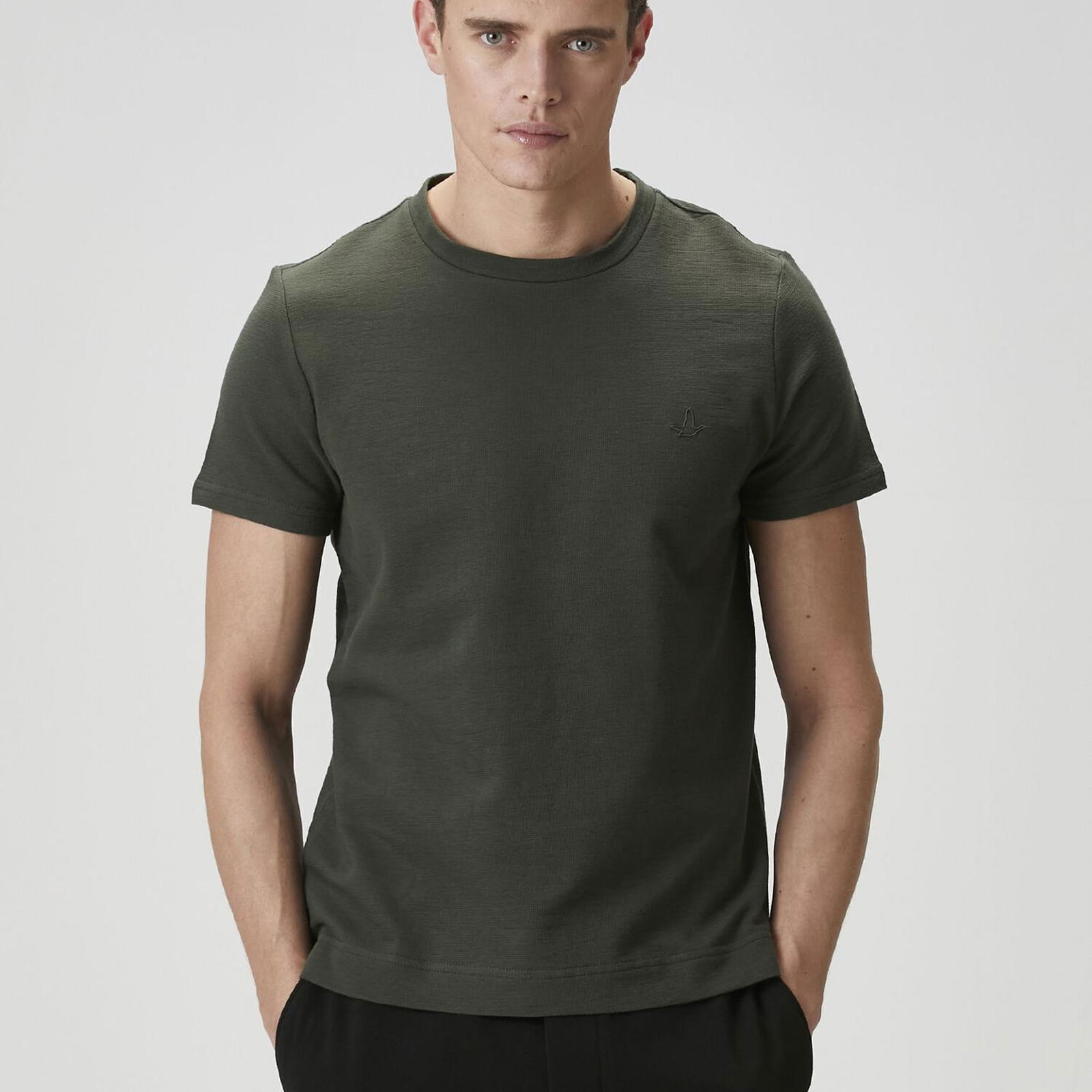 Beymen Club Erkek Relaxed Fit Haki T-shirt