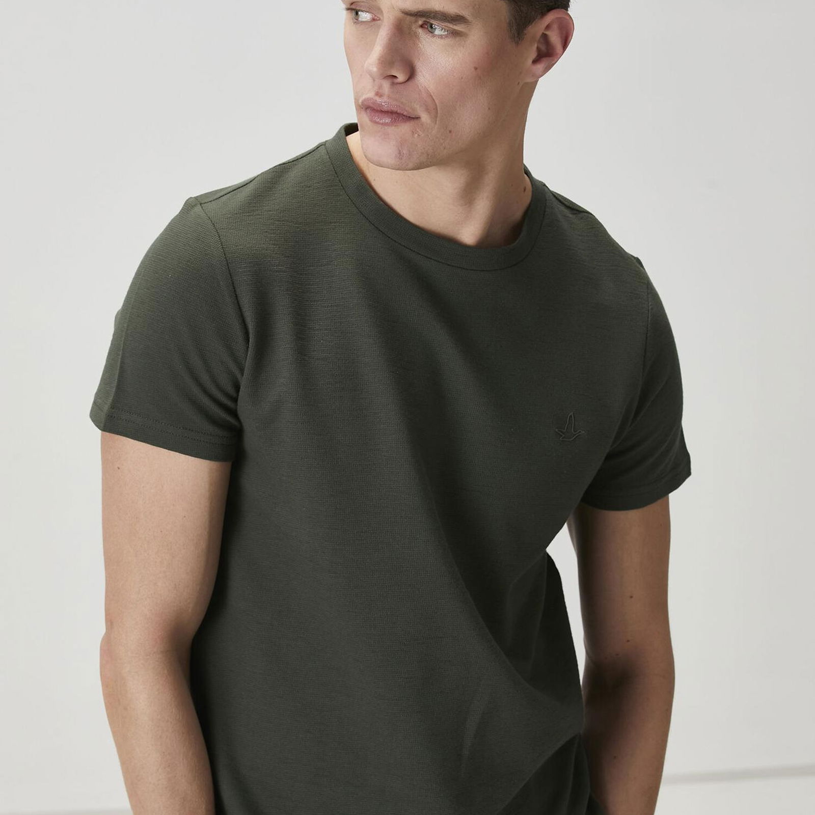 Beymen Club Erkek Relaxed Fit Haki T-shirt