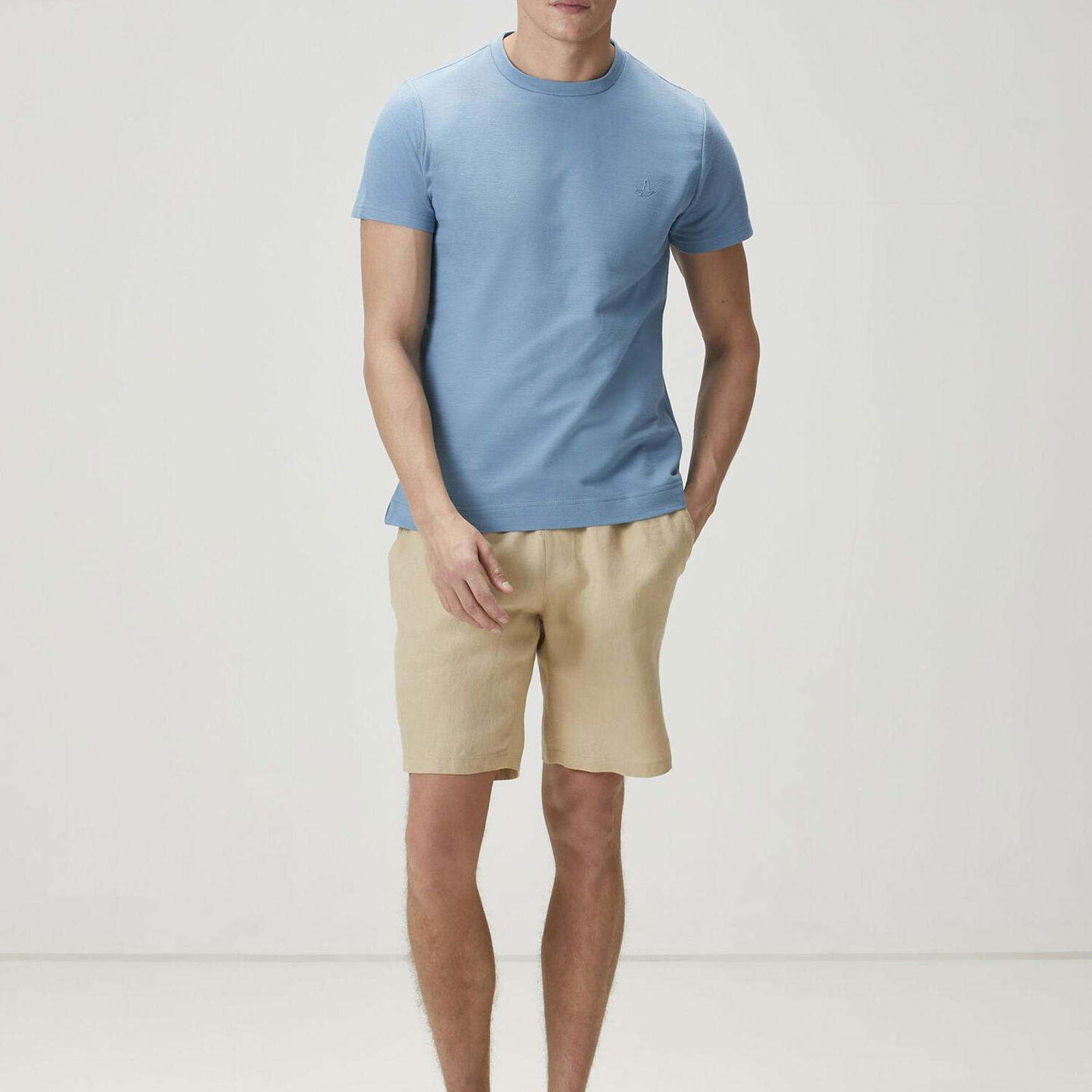 Beymen Club Erkek Relax Fit Mavi T-shirt