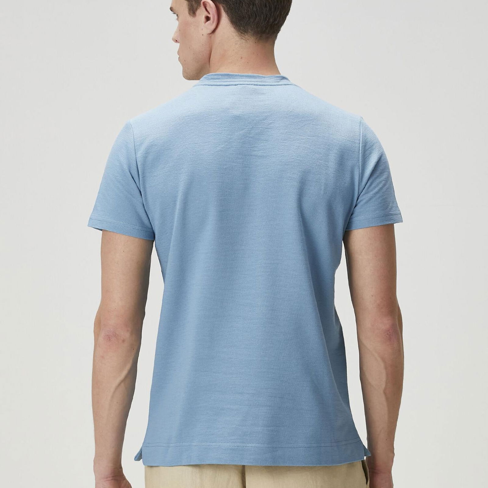 Beymen Club Erkek Relax Fit Mavi T-shirt