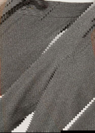  Beymen Club Erkek Vizon Beli Kordonlu Crinkle Dokulu Yün Pantolon