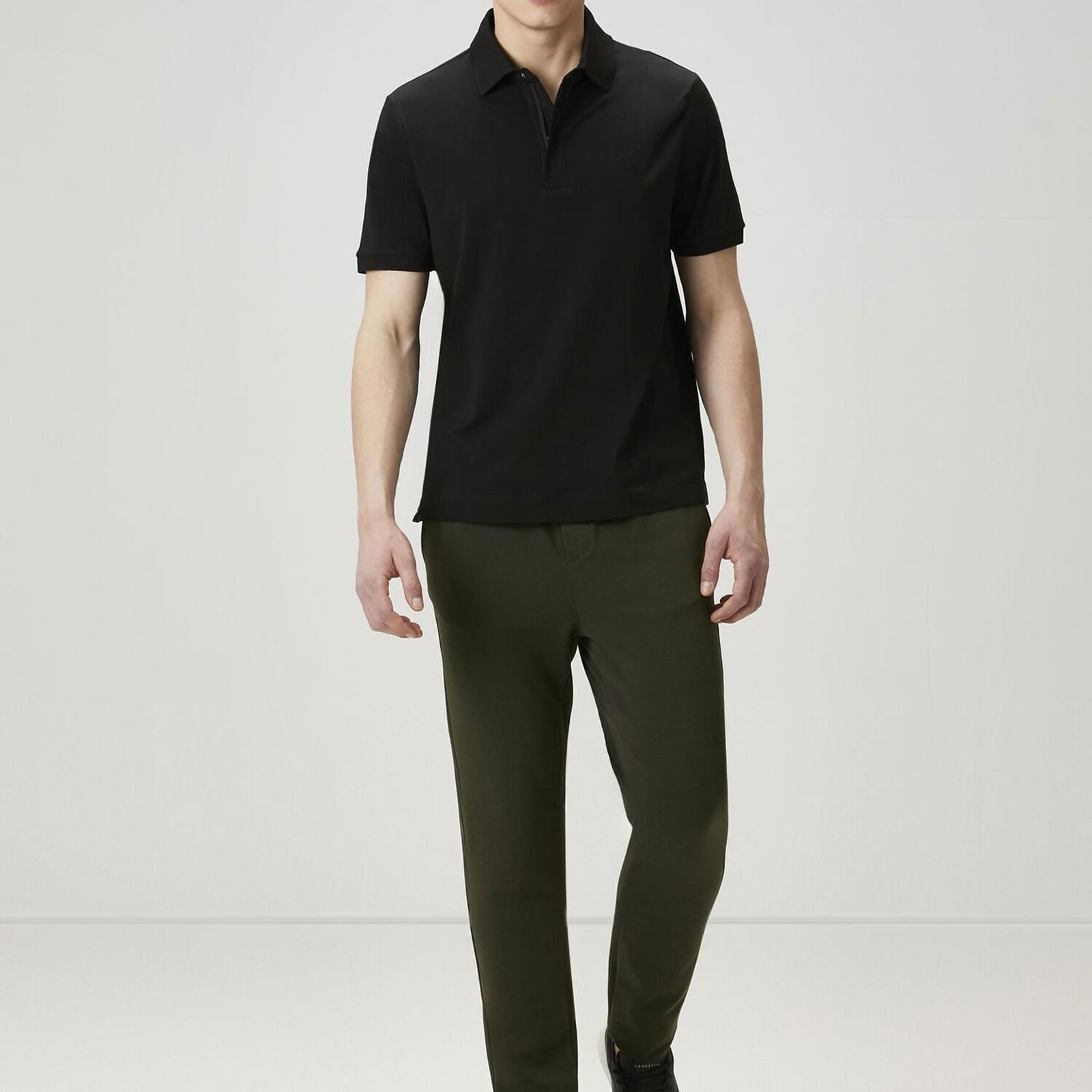 Beymen Club Erkek Siyah Polo T-shirt