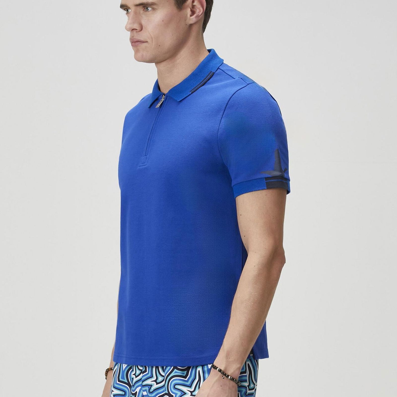 Beymen Club Erkek Comfort Fit Saks Polo Yaka T-shirt