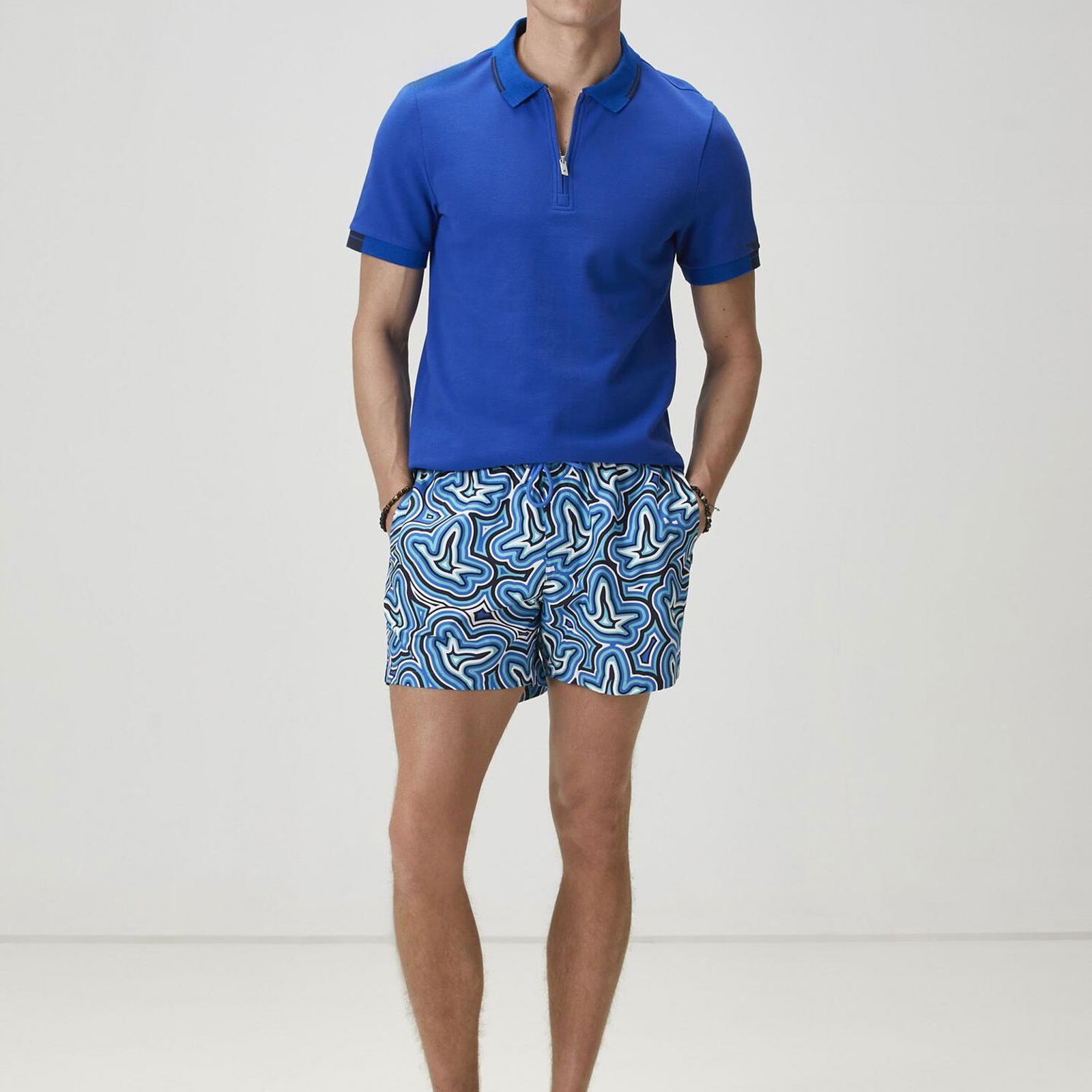 Beymen Club Erkek Comfort Fit Saks Polo Yaka T-shirt