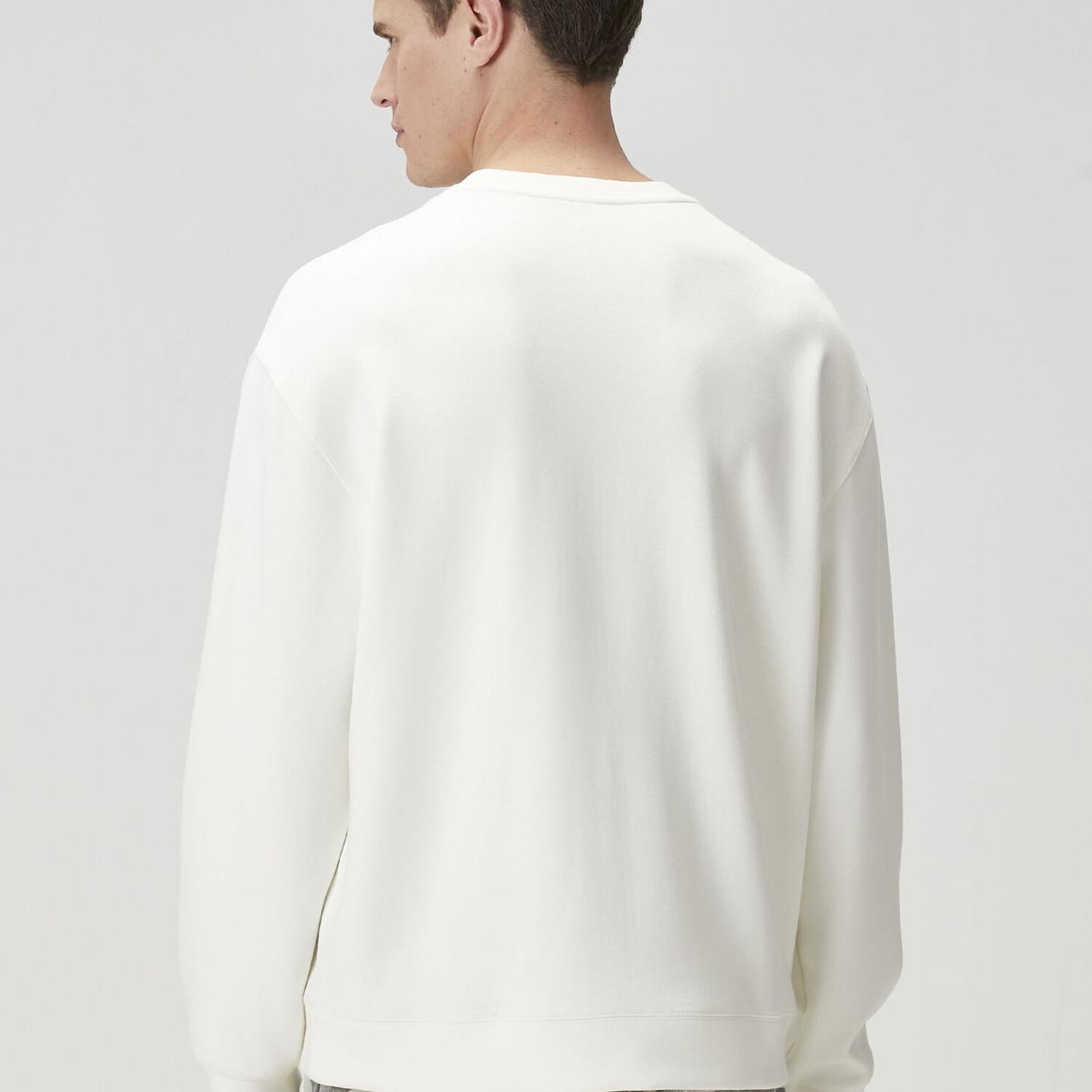 Beymen Club Erkek Kırık Beyaz Sweatshirt