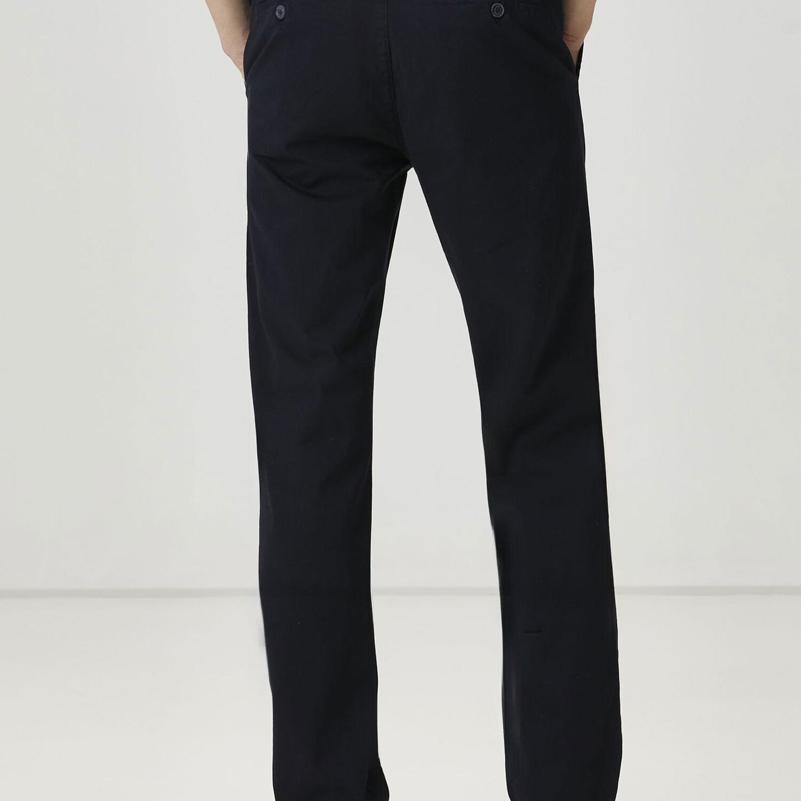 Beymen Club Erkek Regular Fit Lacivert Twill Dokulu Chino Pantolon