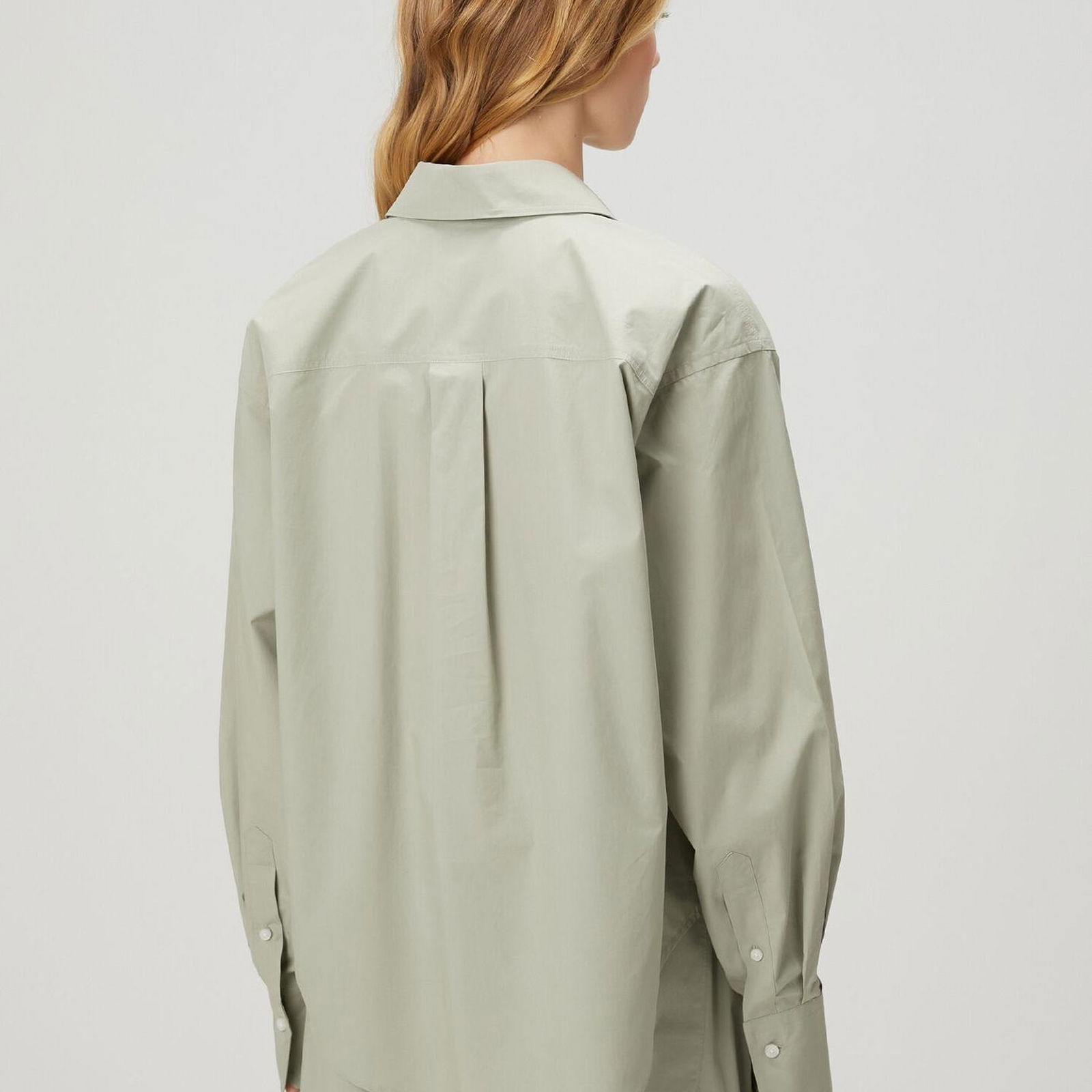 Beymen Club Kadin Mint Saten Poplin Gömlek