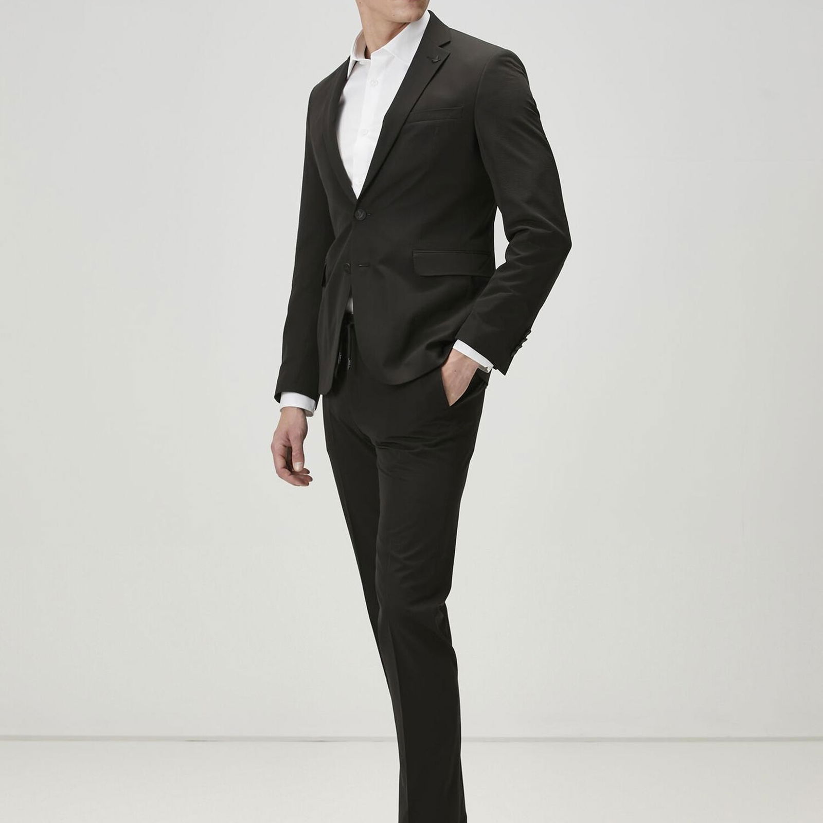Beymen Club Erkek Drop 6 Slim Fit Siyah Takım Elbise