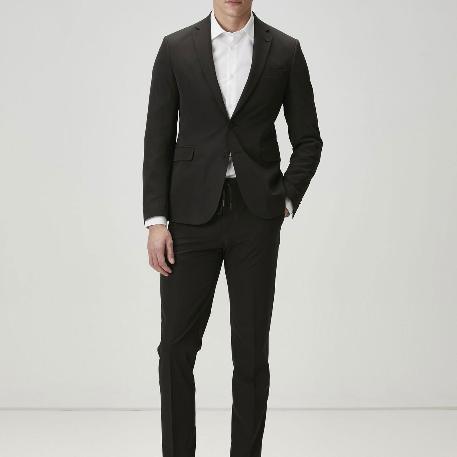 Beymen Club Erkek Drop 6 Slim Fit Siyah Takım Elbise