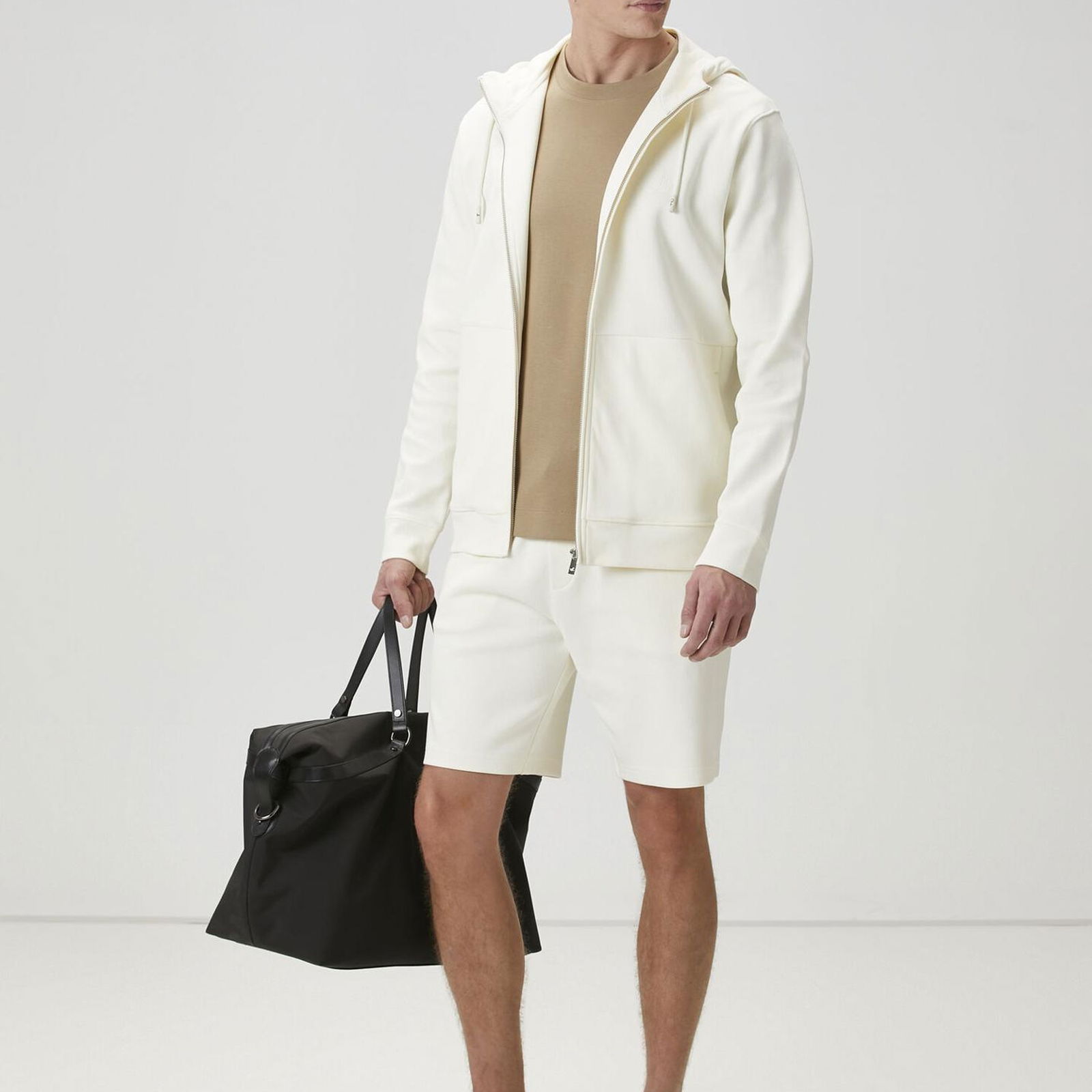 Beymen Club Erkek Vizon Logo Nakışlı Basic T-shirt