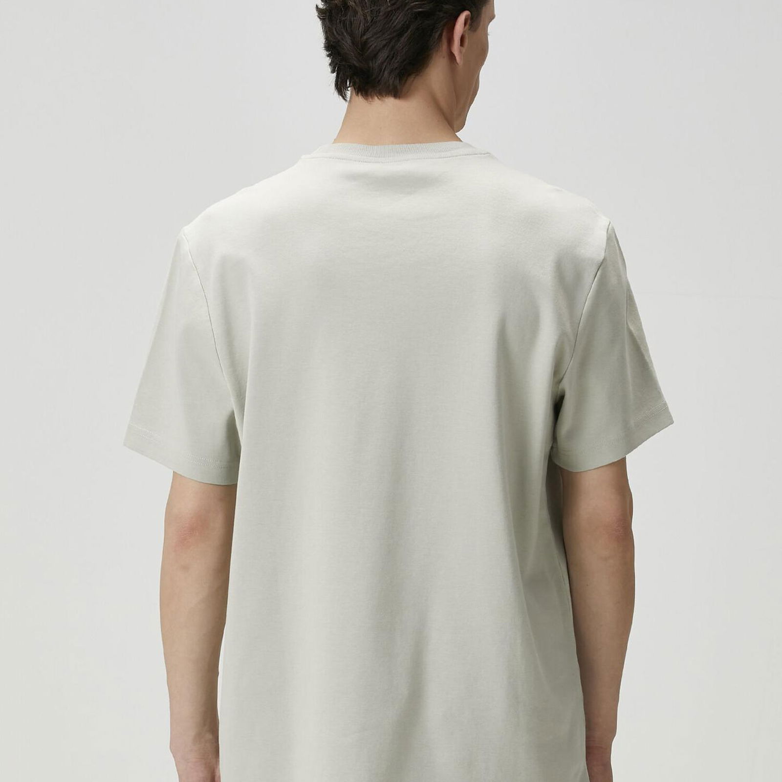 Beymen Club Erkek Relax Fit Açık Haki Basic T-shirt