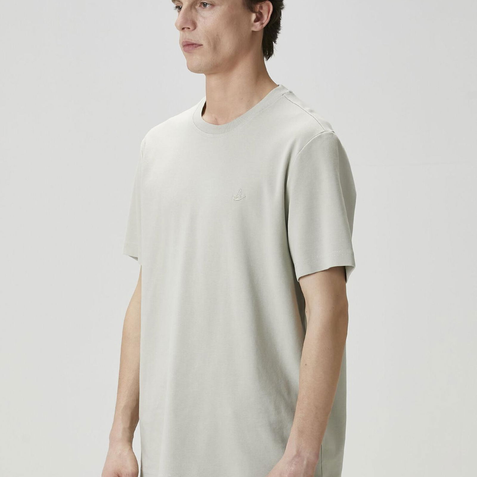 Beymen Club Erkek Relax Fit Açık Haki Basic T-shirt