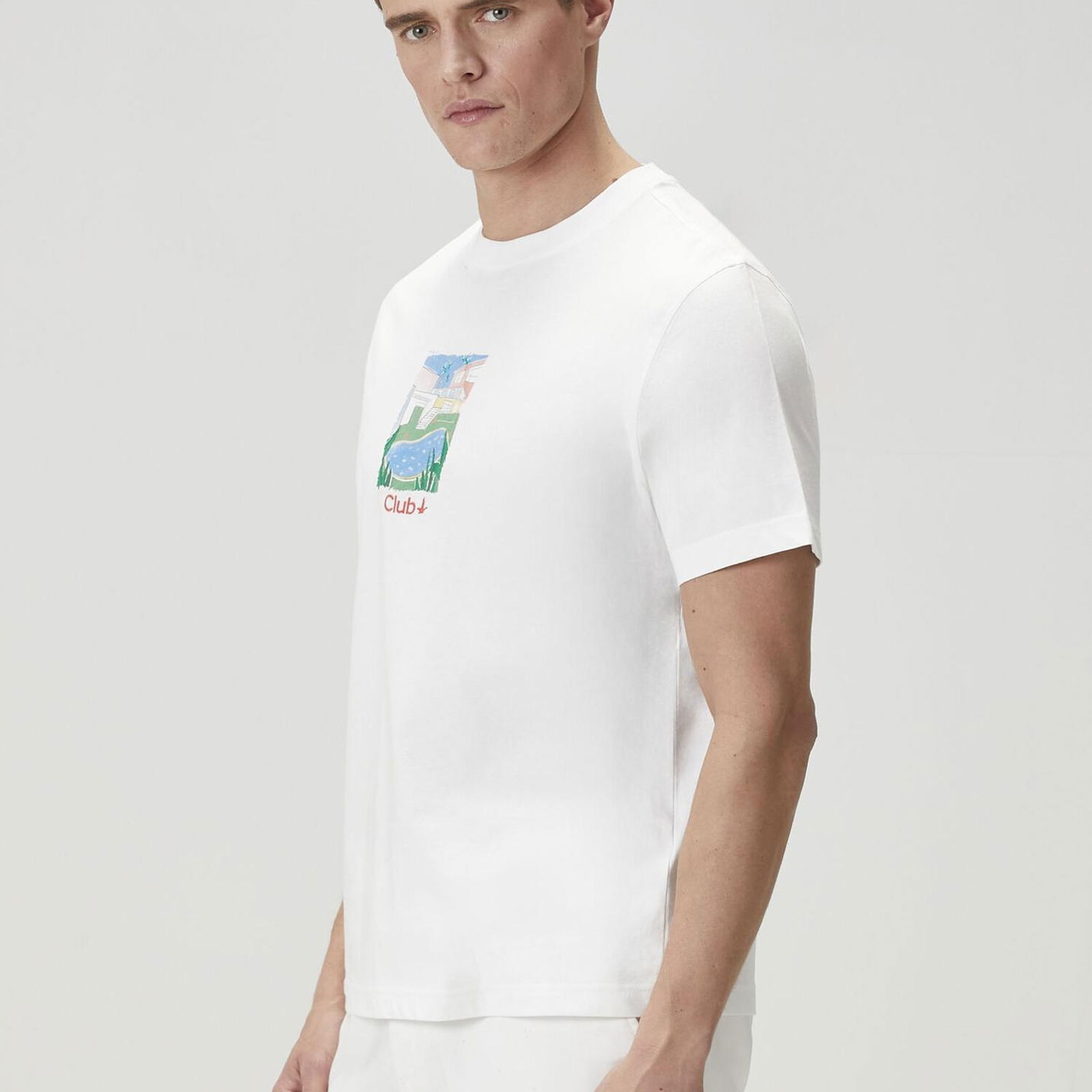Beymen Club Erkek Beyaz Baskılı T-shirt