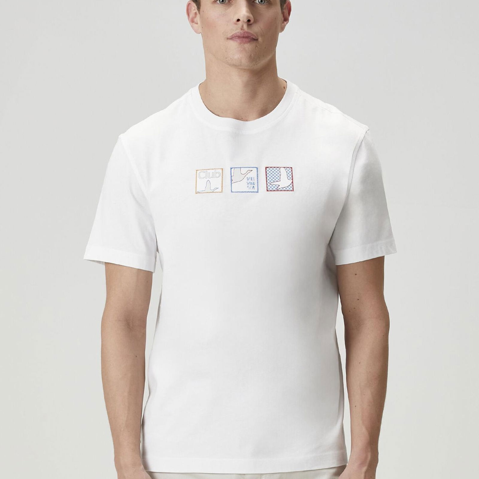 Beymen Club Erkek Beyaz Baskılı T-shirt
