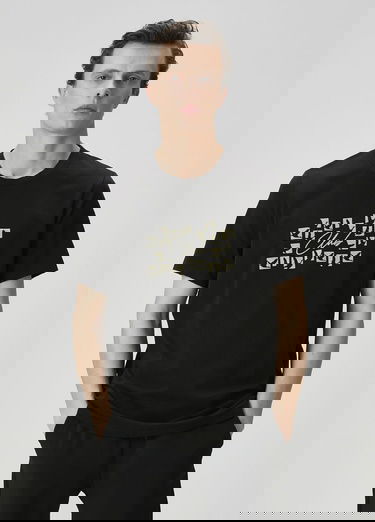  Beymen Club Erkek Siyah Baskılı T-shirt