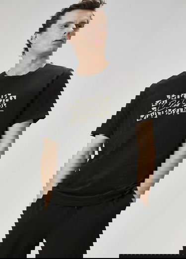  Beymen Club Erkek Siyah Baskılı T-shirt