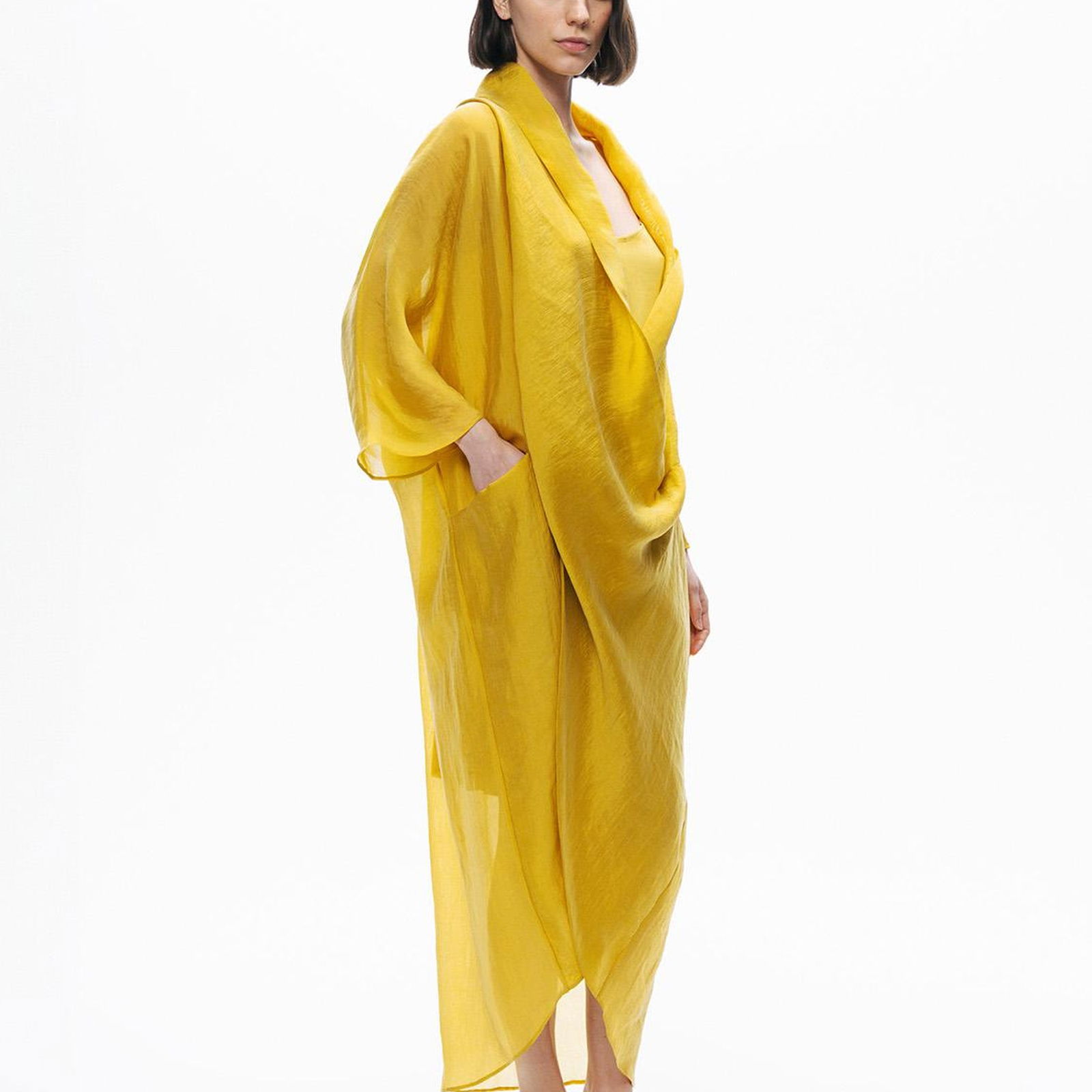 Oversize Midi Elbise