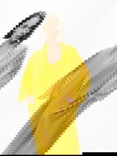  Oversize Midi Elbise
