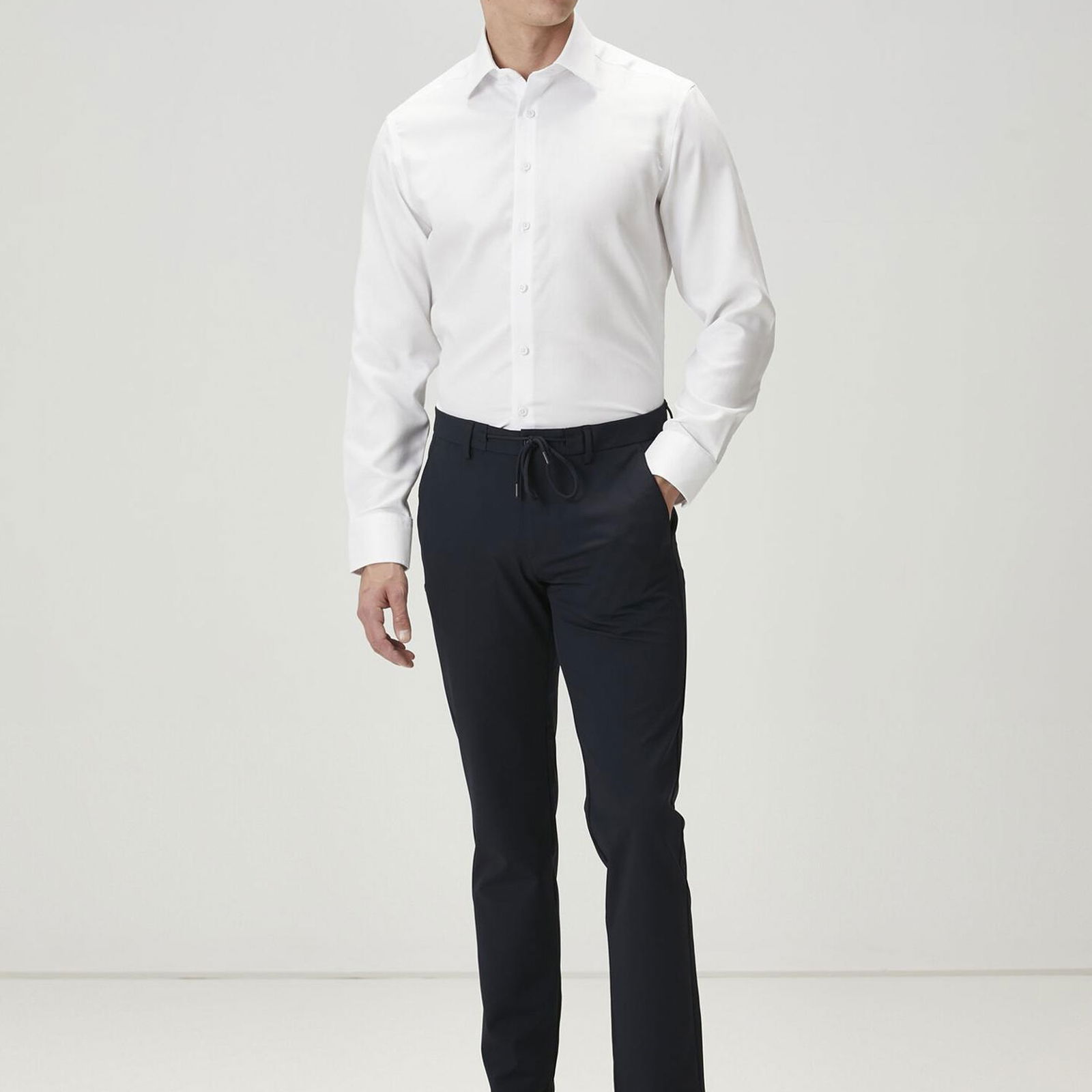 Beymen Club Erkek Comfort Fit Beyaz Non-Iron Gömlek