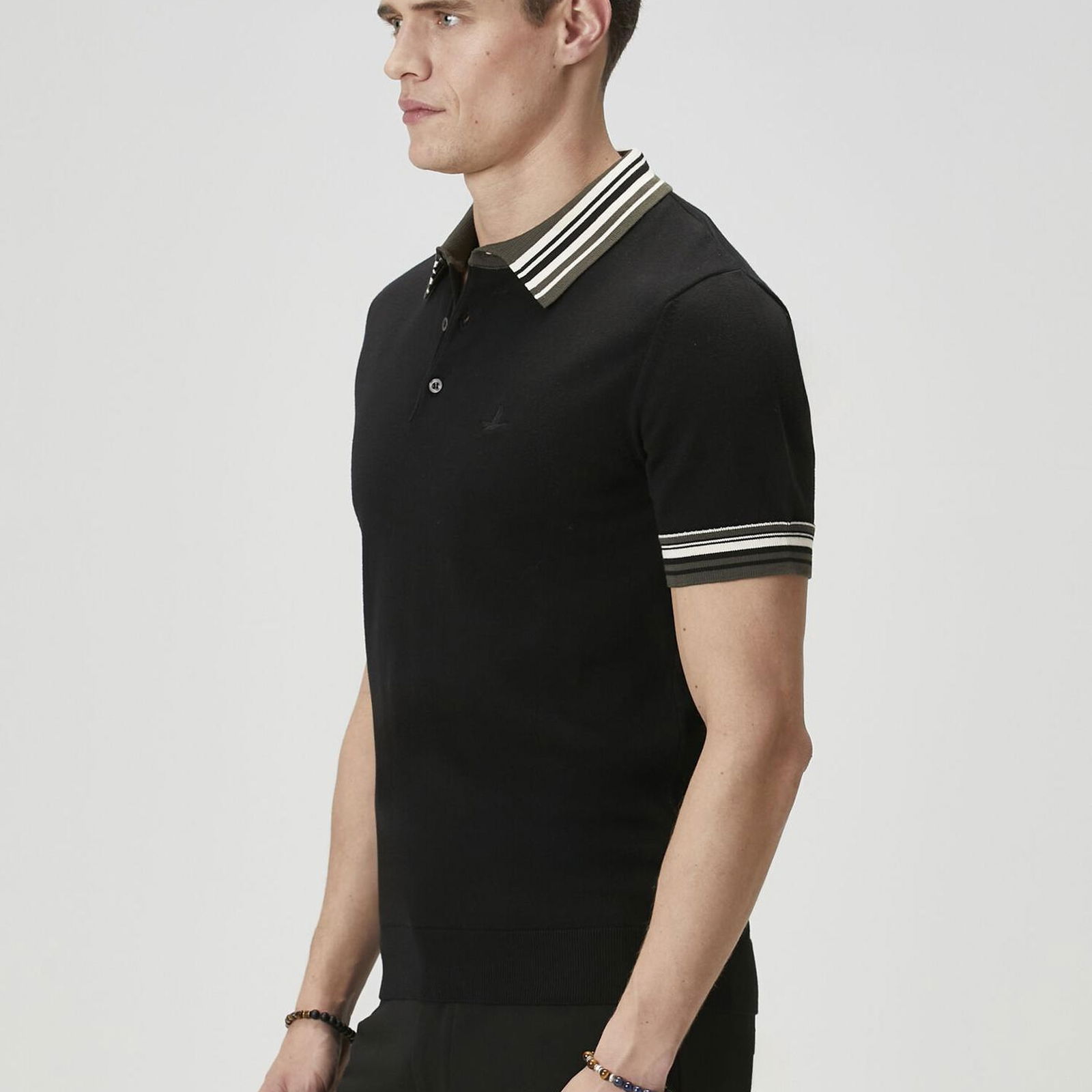 Beymen Club Erkek Siyah Polo Triko