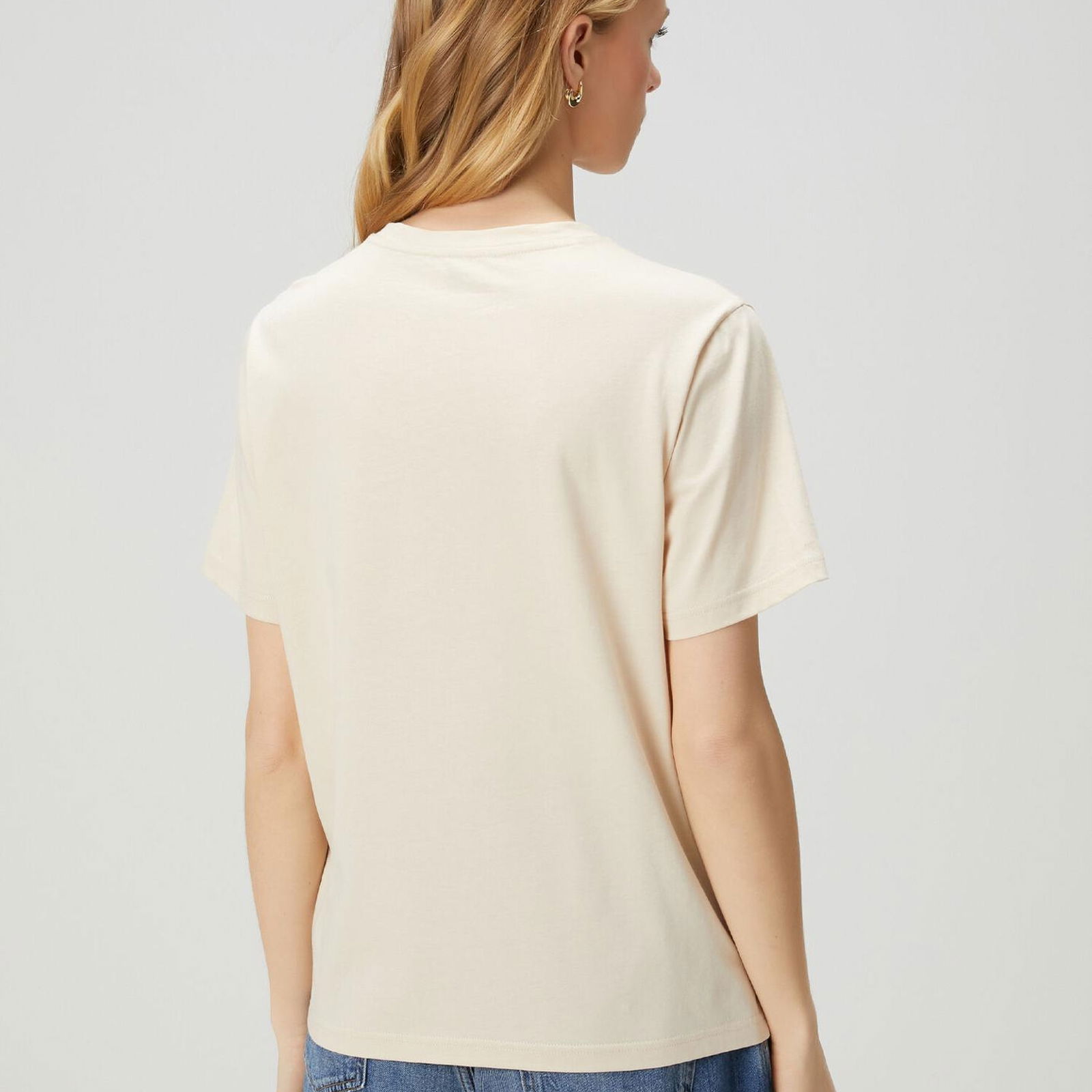 Beymen Club Kadin Bej T-shirt