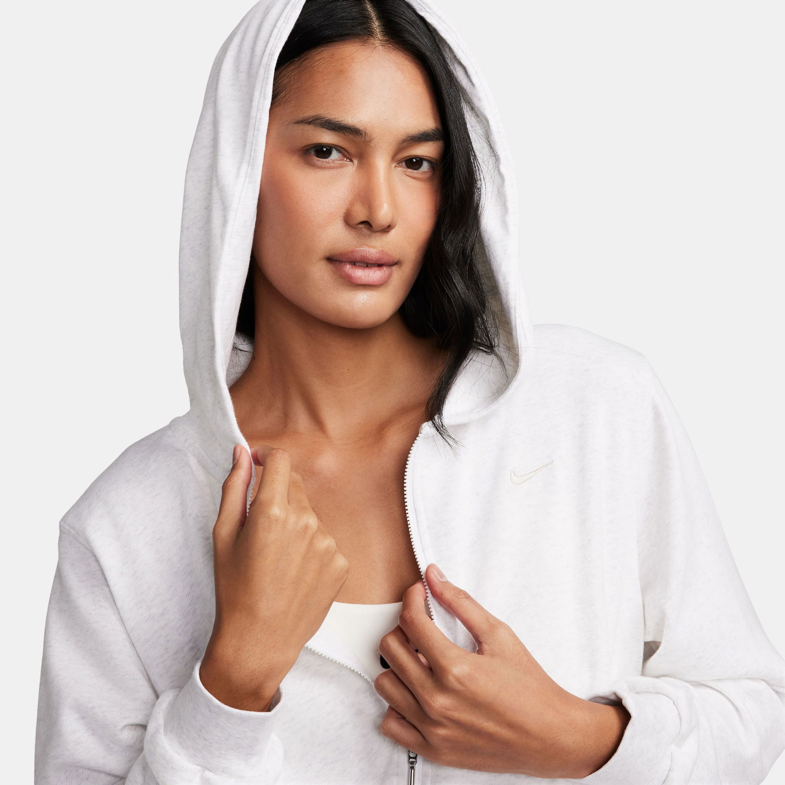 Nike Sportswear Chill Terry Kadın Gri Eşofman Üstü