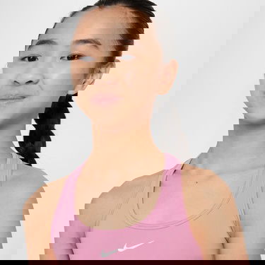  Nike Dri-Fit Swoosh Çocuk Pembe Bra