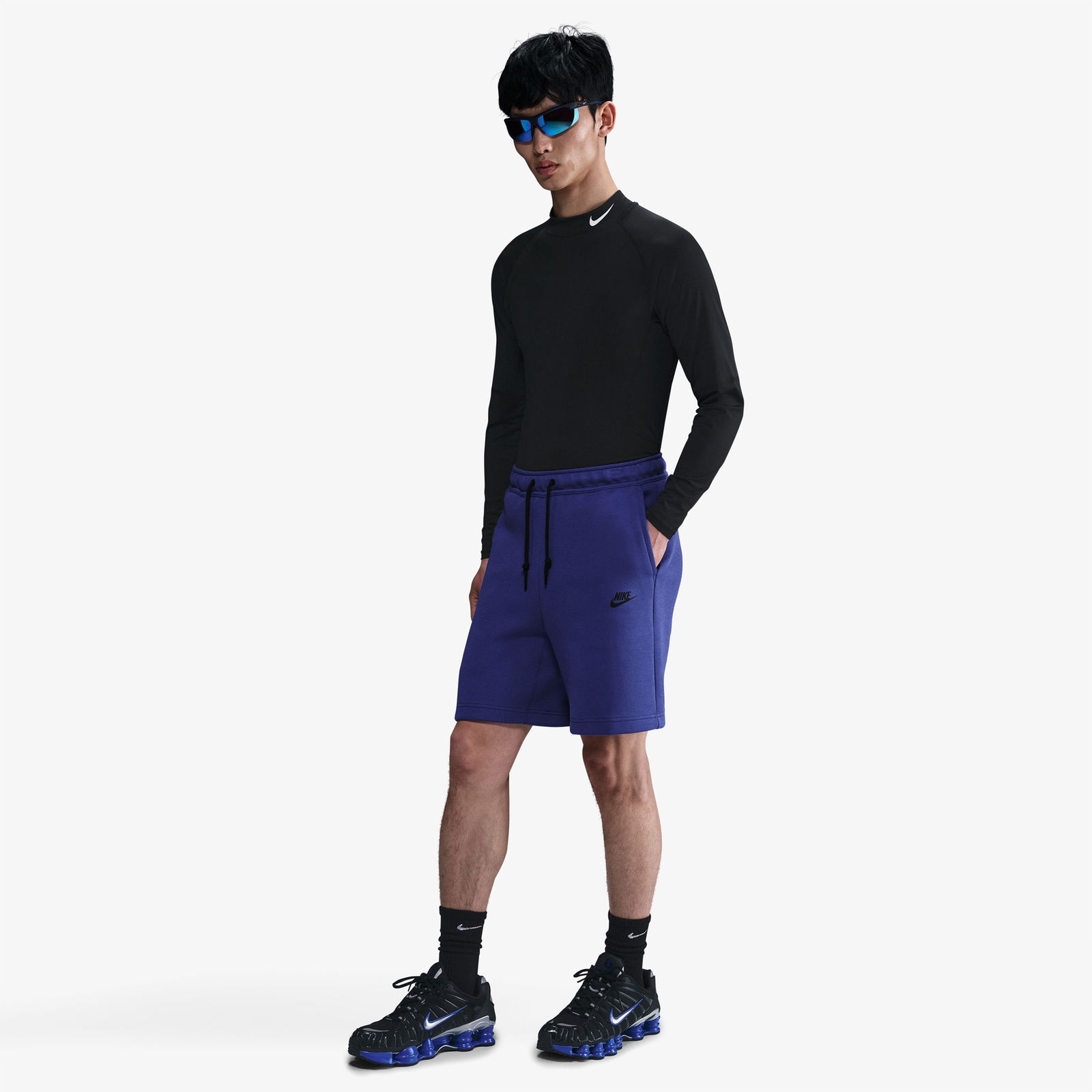 Nike Sportswear Tech Fleece Erkek Mor Şort