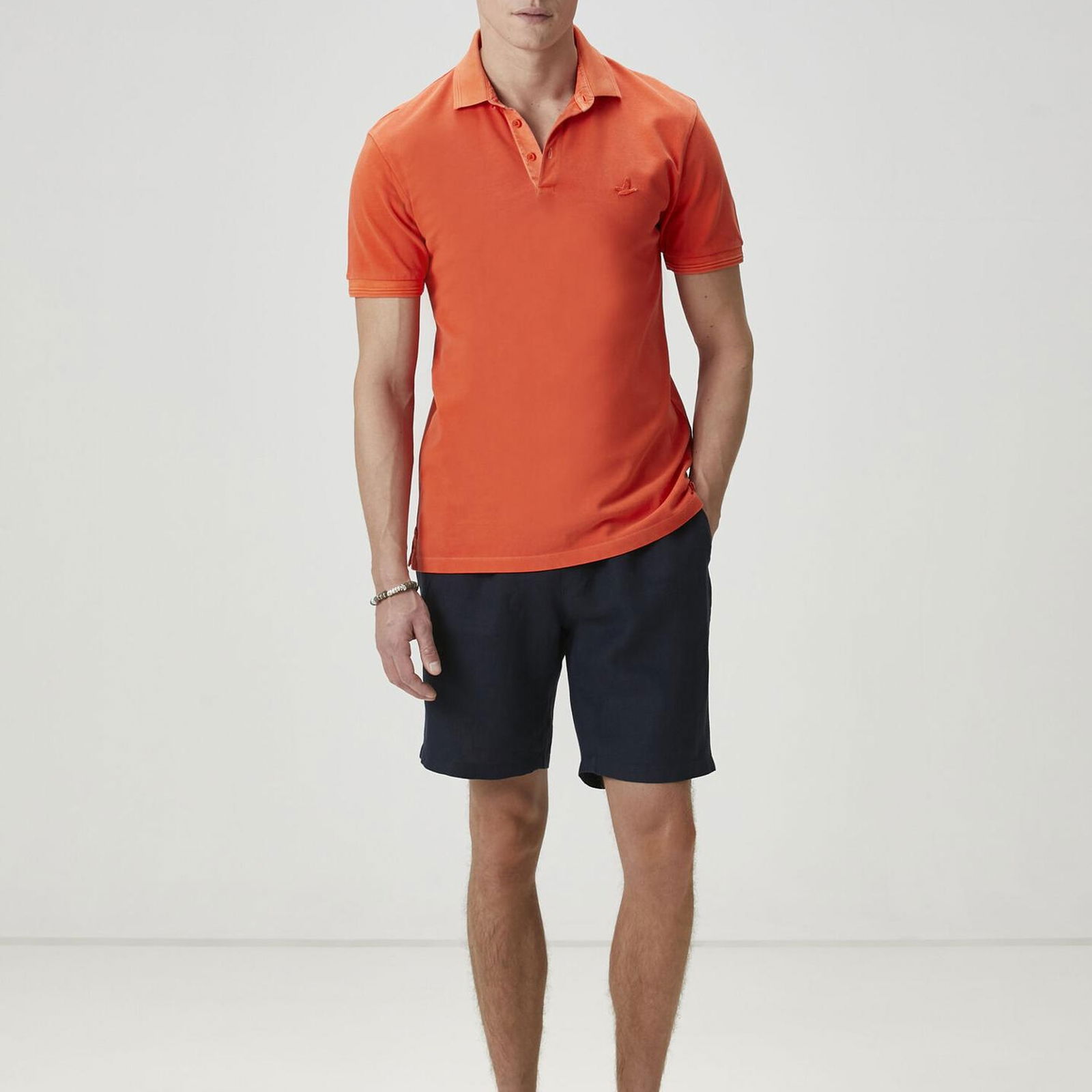 Beymen Club Erkek Comfort Fit Nar Çiçeği Polo Yaka T-shirt