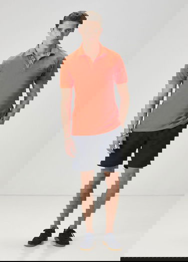  Beymen Club Erkek Comfort Fit Nar Çiçeği Polo Yaka T-shirt