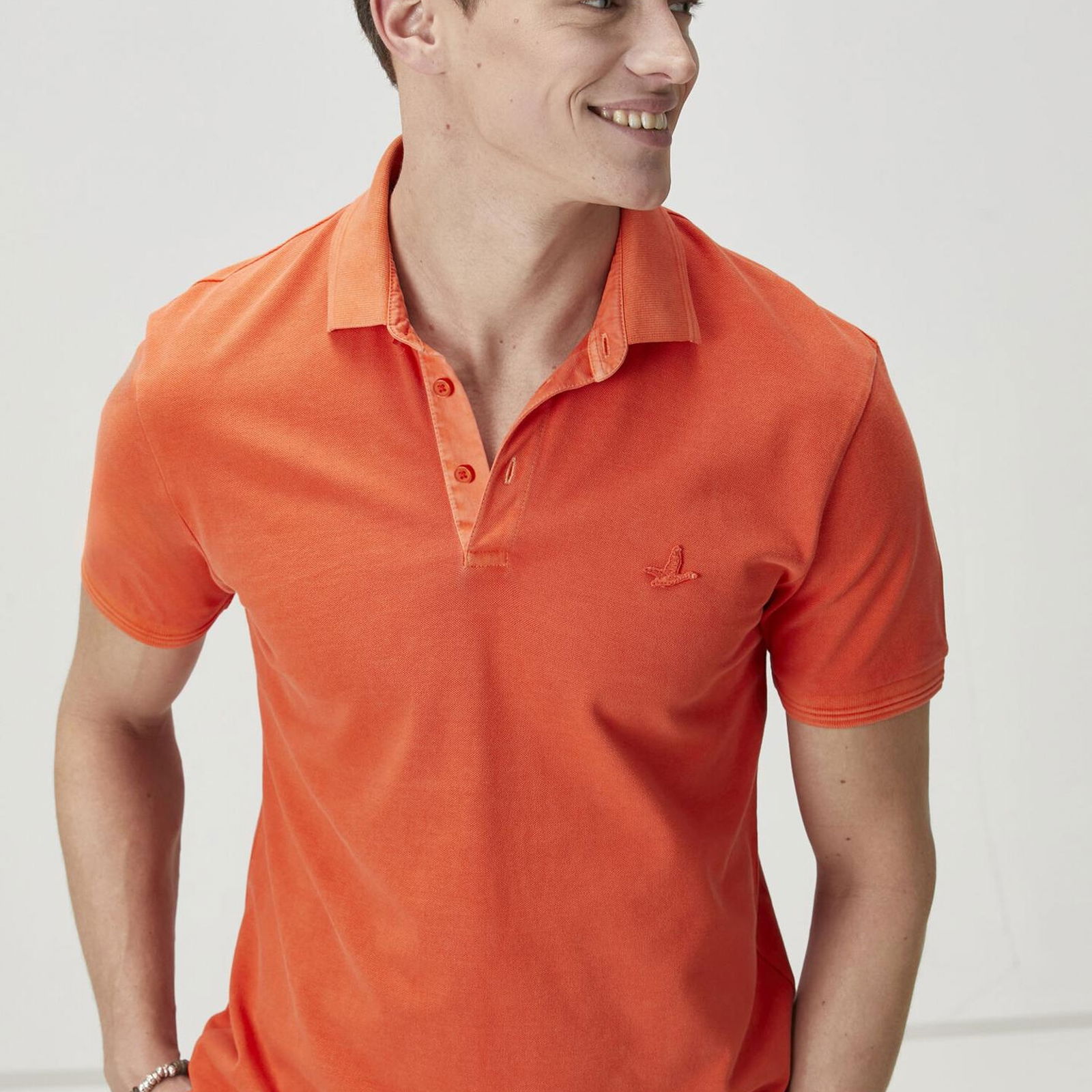 Beymen Club Erkek Comfort Fit Nar Çiçeği Polo Yaka T-shirt