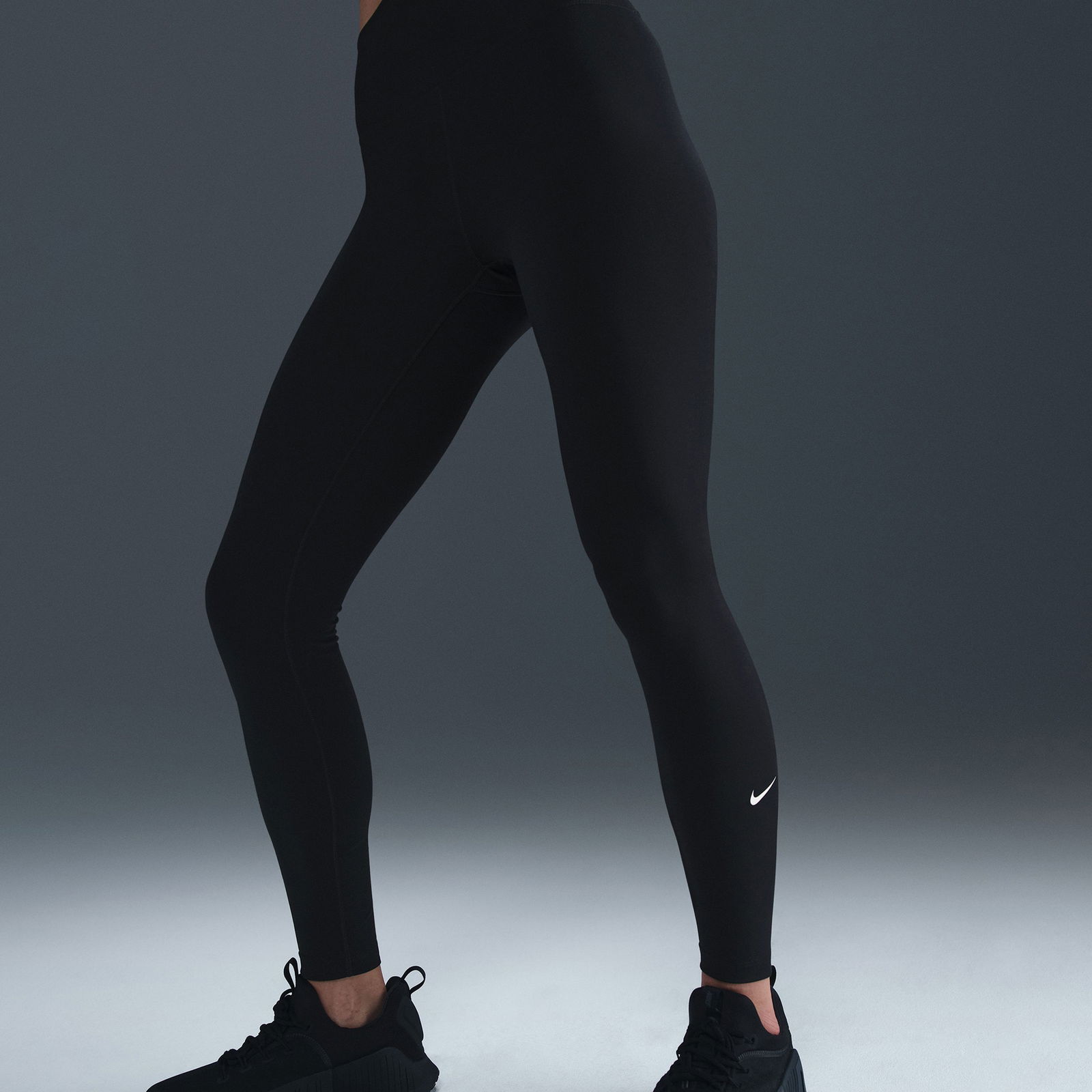 Nike One Dri-Fit Kadın Siyah Tayt