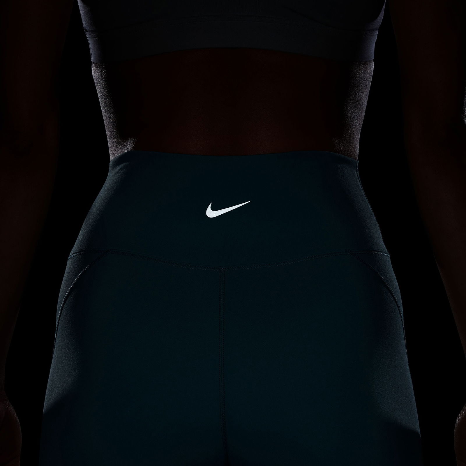 Nike One Dri-Fit Kadın Mavi Tayt