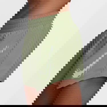  Nike One Dri-Fit Swoosh Kadın Yeşil Şort
