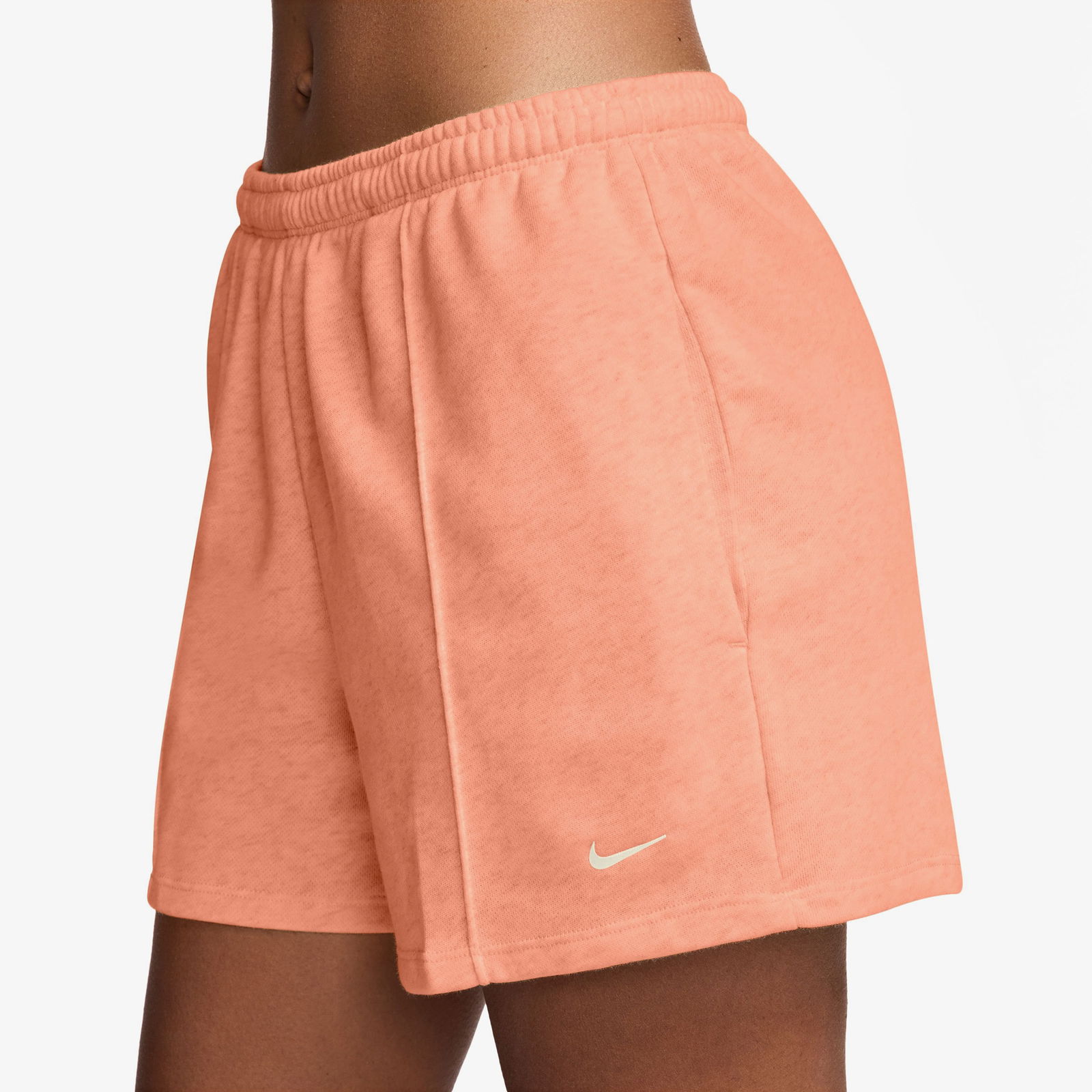 Nike Sportswear Chill Terry 10 cm Kadın Turuncu Şort