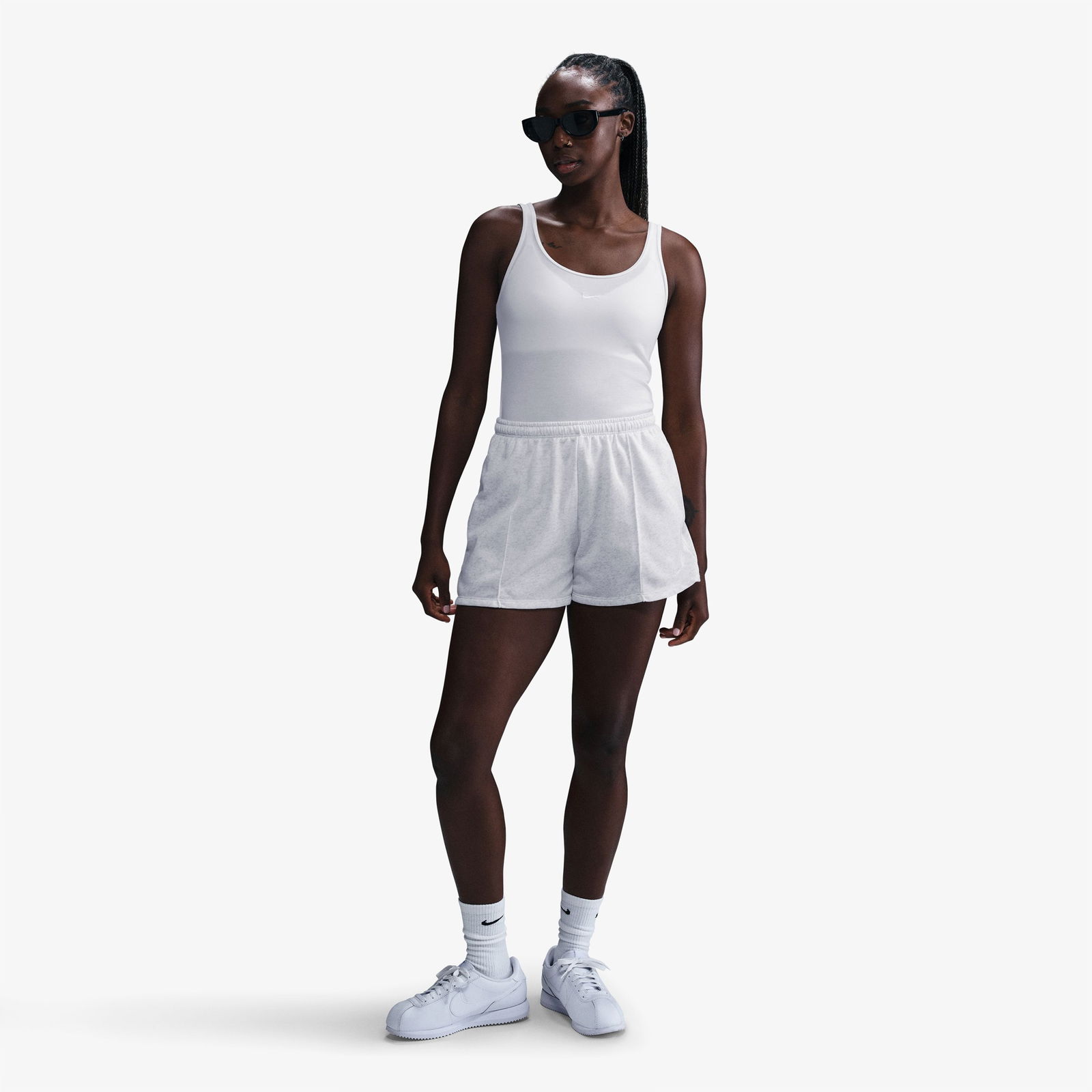 Nike Sportswear Chill Terry 10 cm Kadın Gri Şort