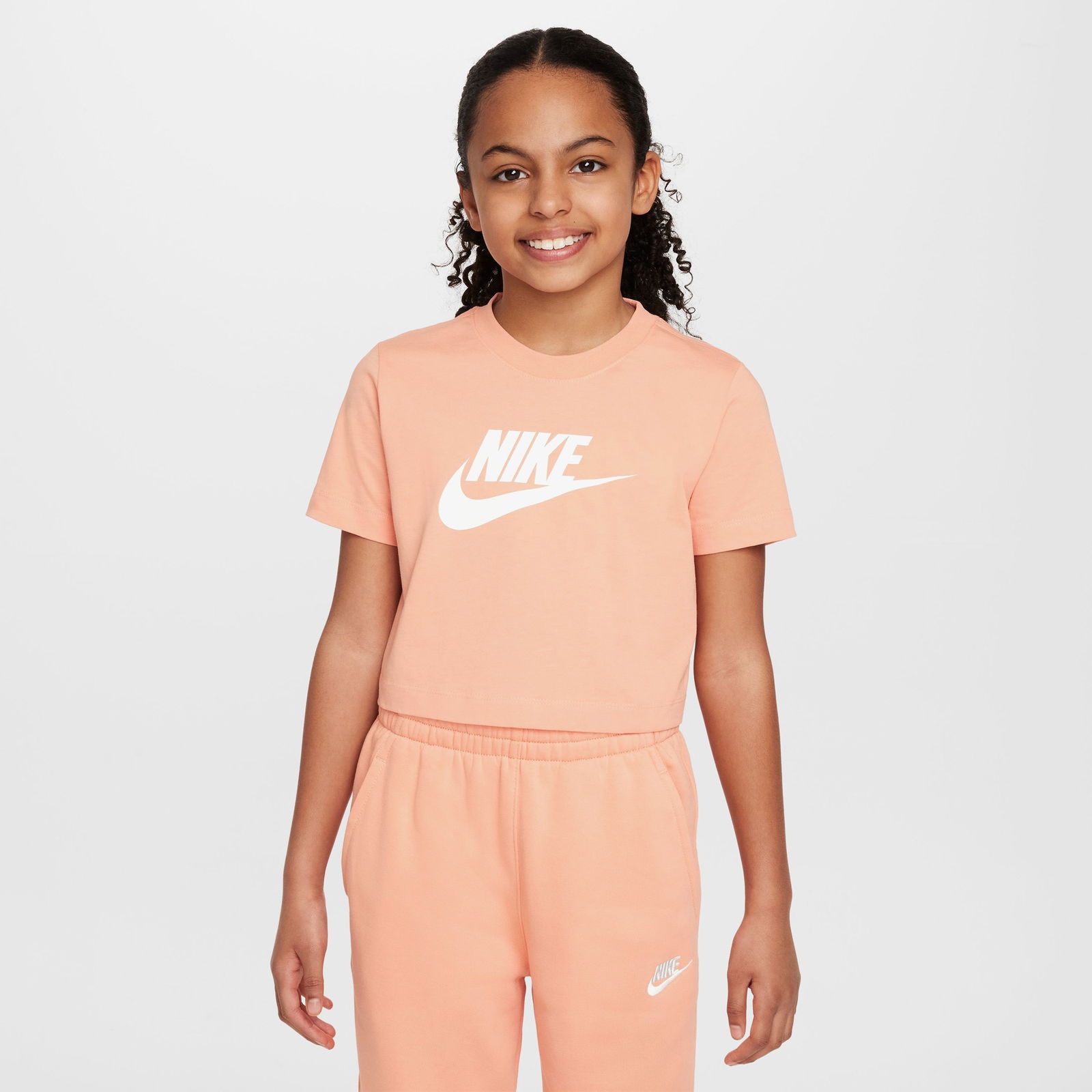 Nike Sportswear Futura Çocuk Turuncu T-Shirt