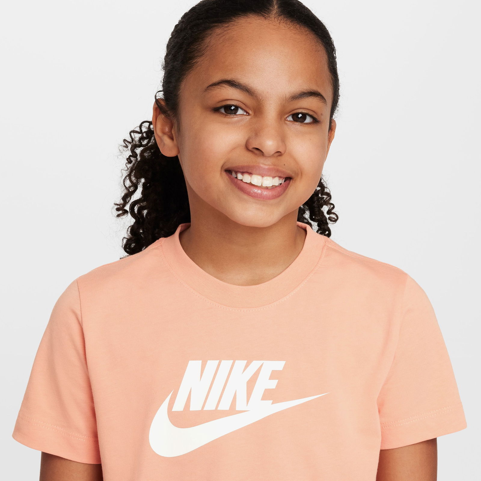 Nike Sportswear Futura Çocuk Turuncu T-Shirt