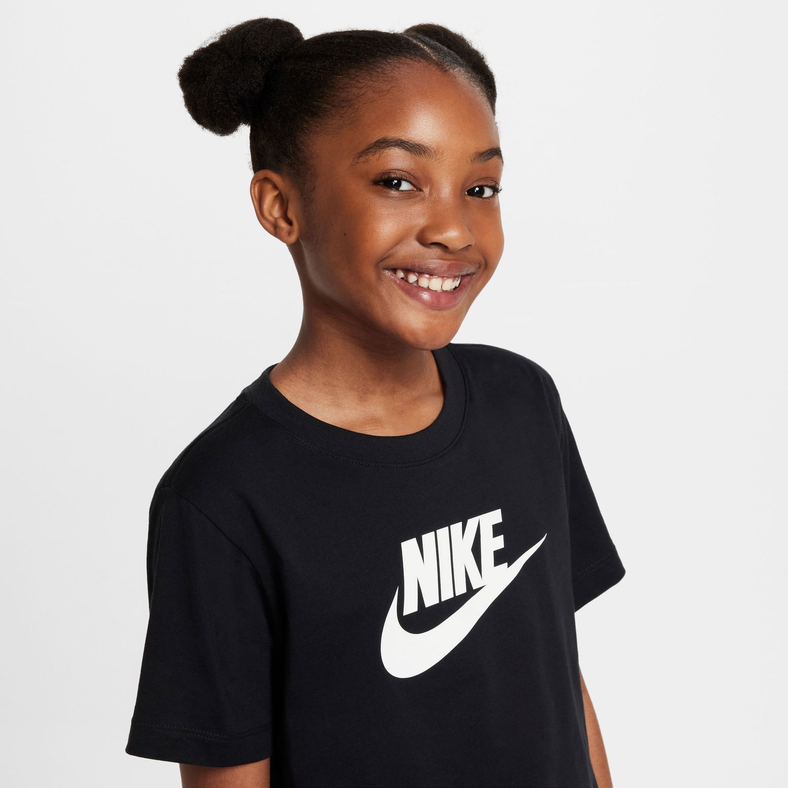 Nike Sportswear Futura Çocuk Siyah T-Shirt