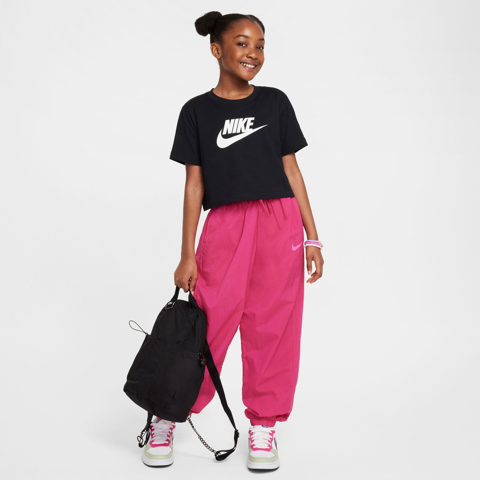 Nike Sportswear Futura Çocuk Siyah T-Shirt