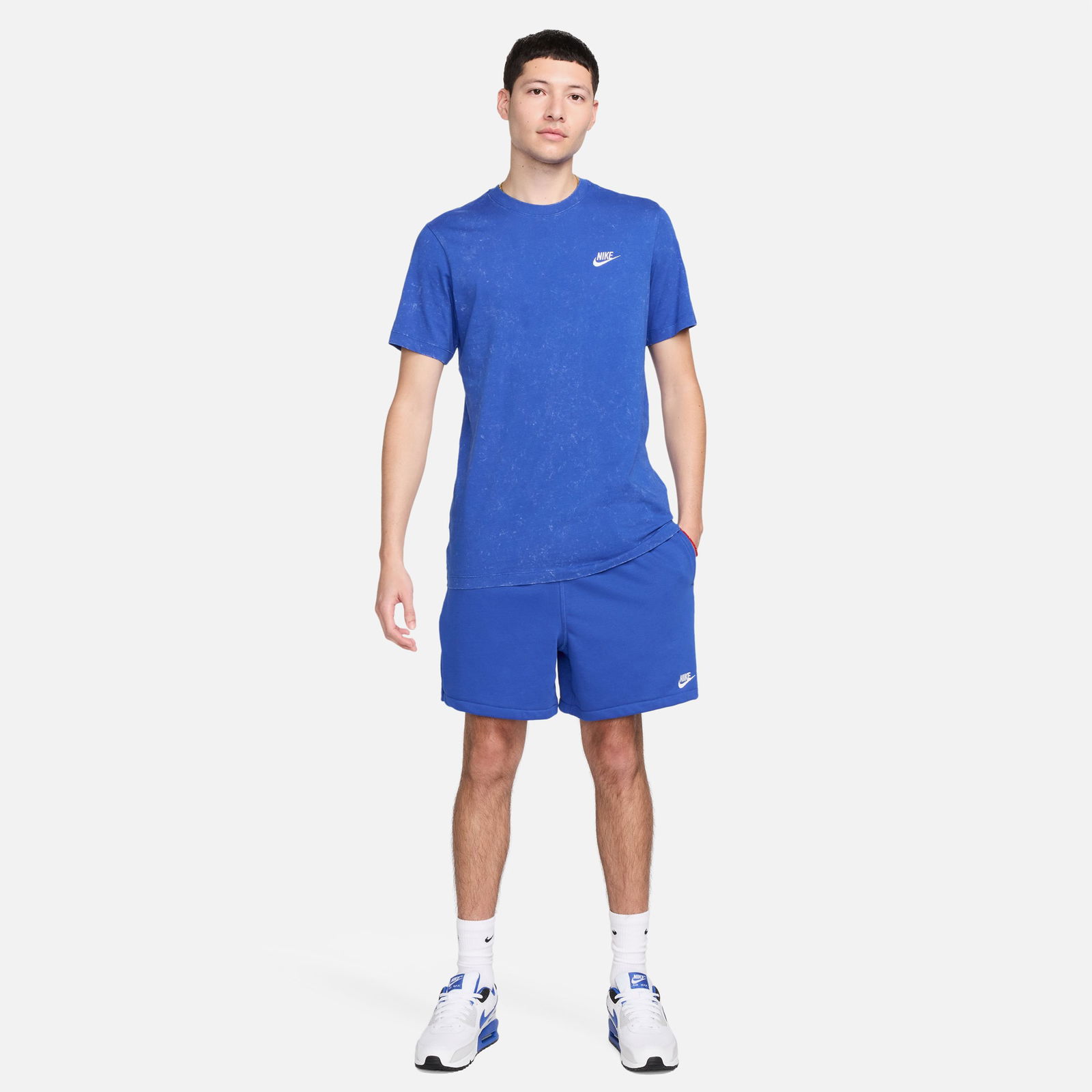 Nike Club Flow Erkek Mavi Şort