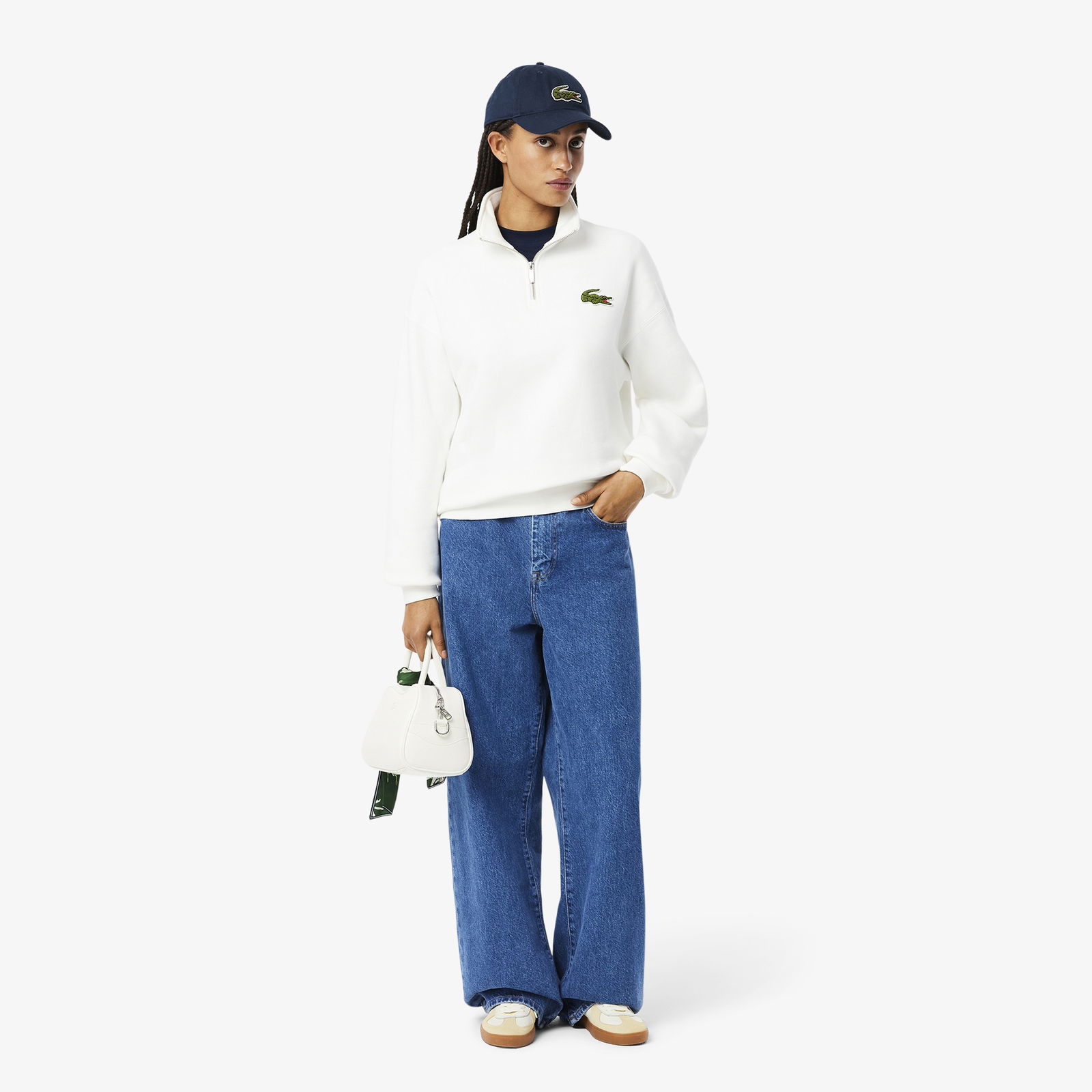 Lacoste Crocodile Badge Twill Unisex Lacivert Şapka