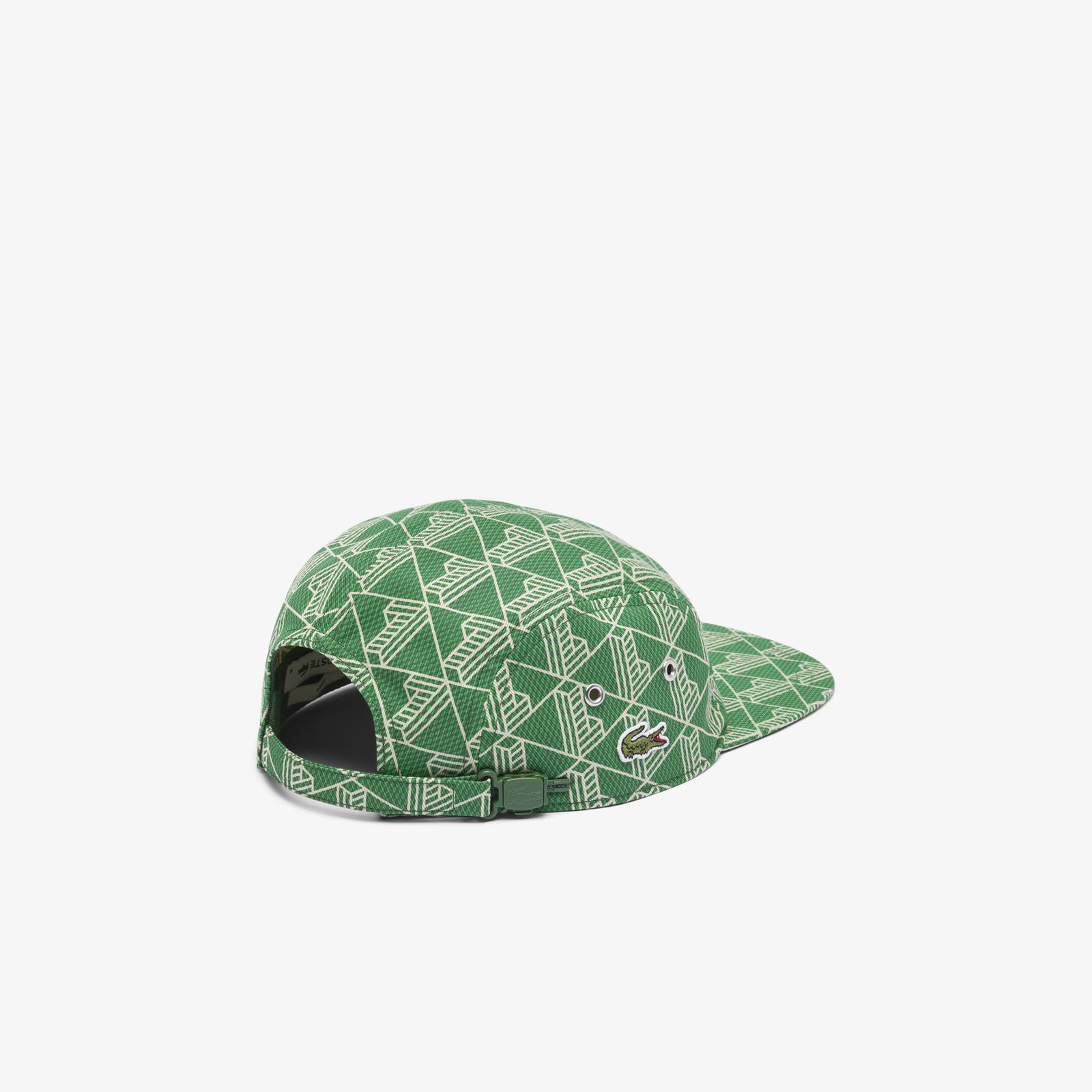 Lacoste Printed Twill Jockey Unisex Yeşil Şapka