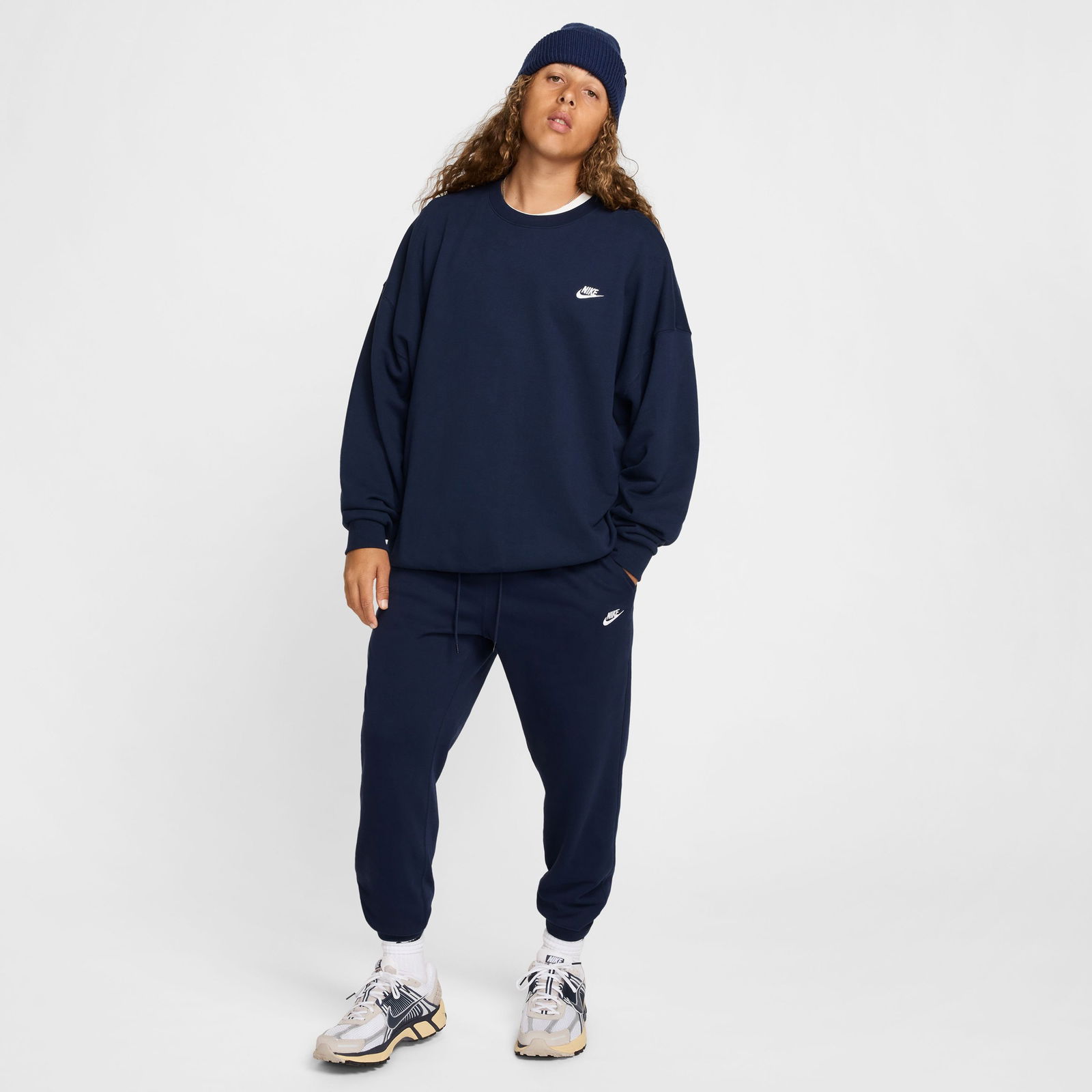 Nike Club Erkek Mavi Eşofman Altı