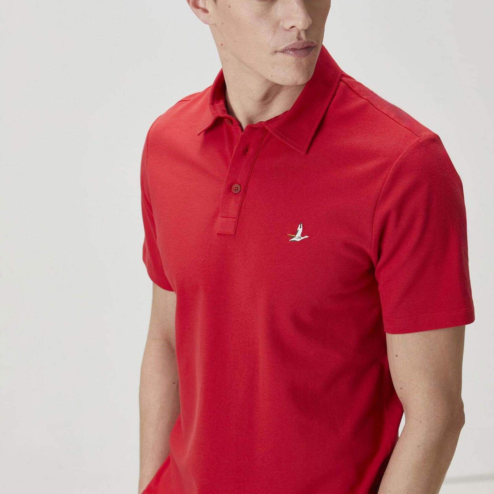 Beymen Club Erkek Comfort Fit Kırmızı Polo Yaka T-shirt