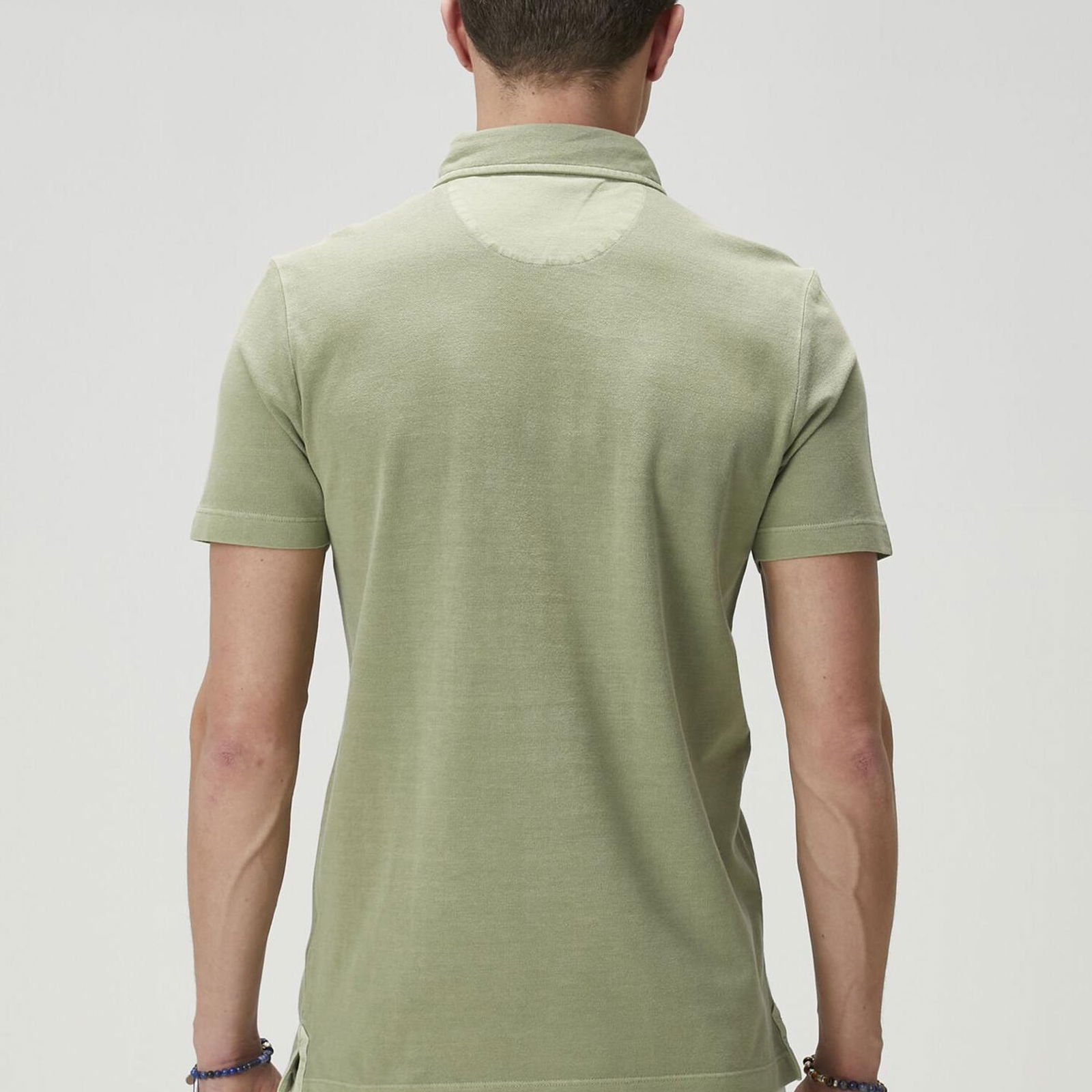 Beymen Club Erkek Comfort Fit Açık Haki Polo Yaka T-shirt